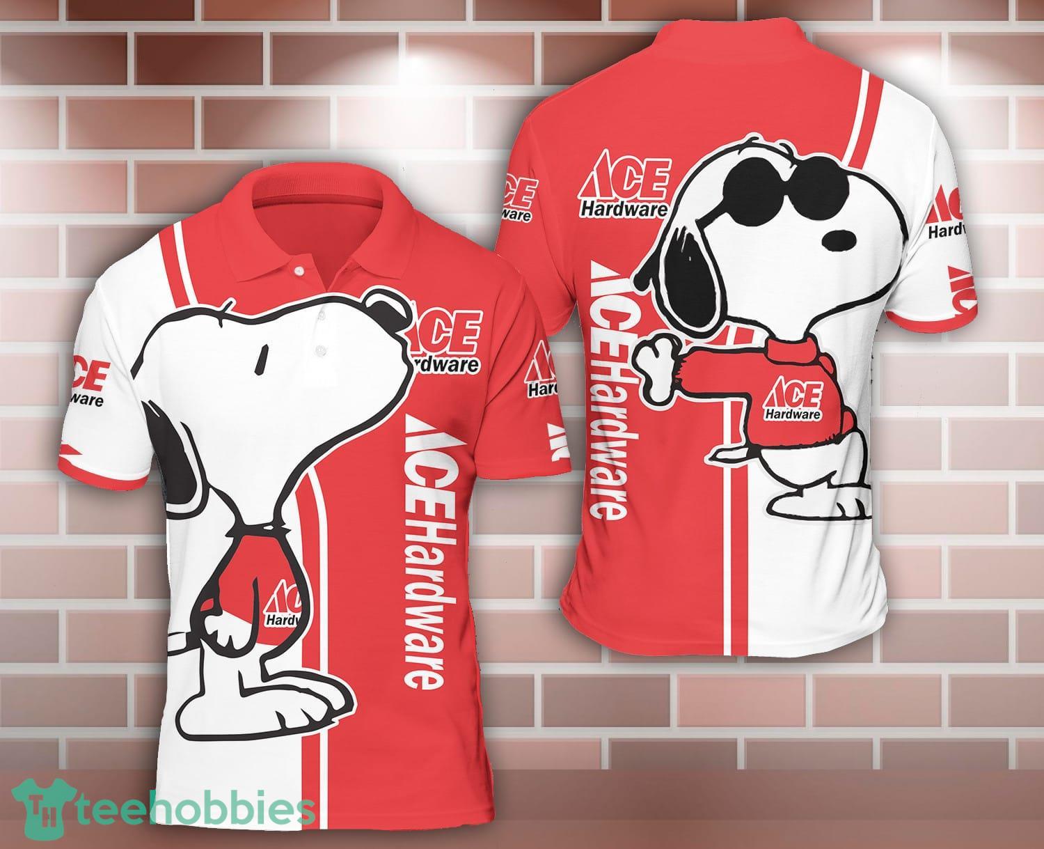 ace hardware Snoopy Kiss 3D Polo Shirt For Sport Lover Product Photo 1