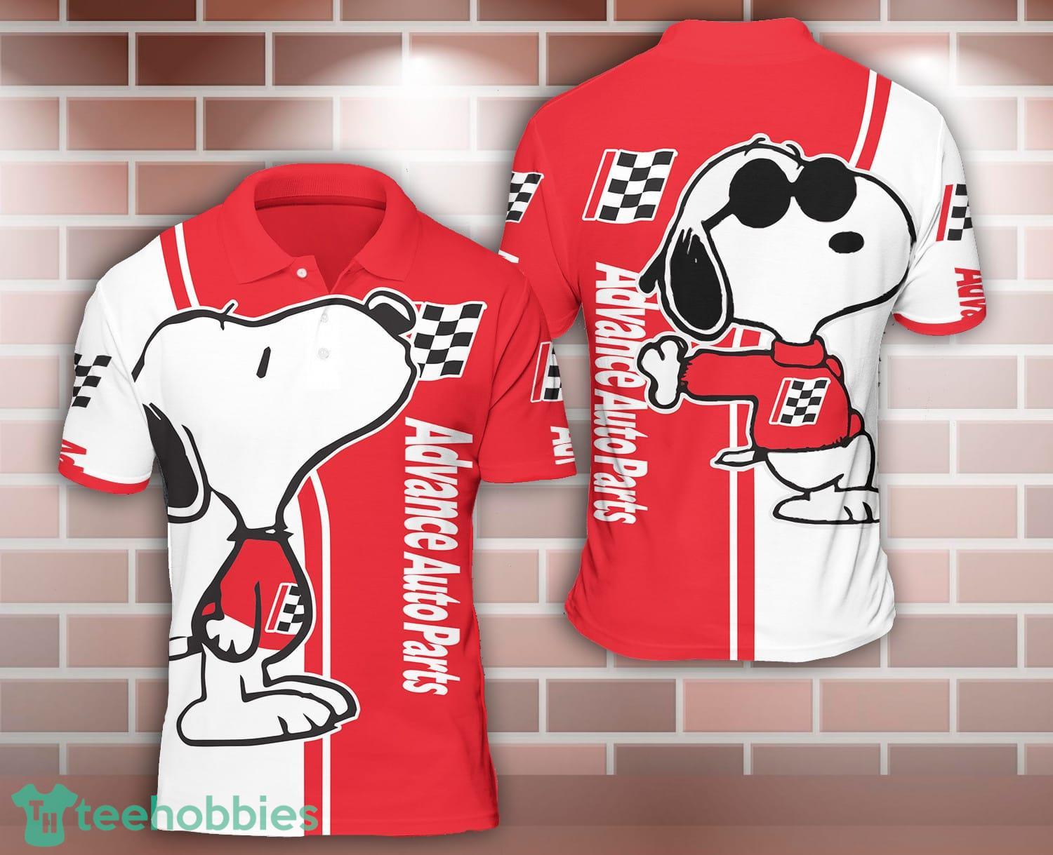 advance auto parts Snoopy Kiss 3D Polo Shirt For Sport Lover Product Photo 1