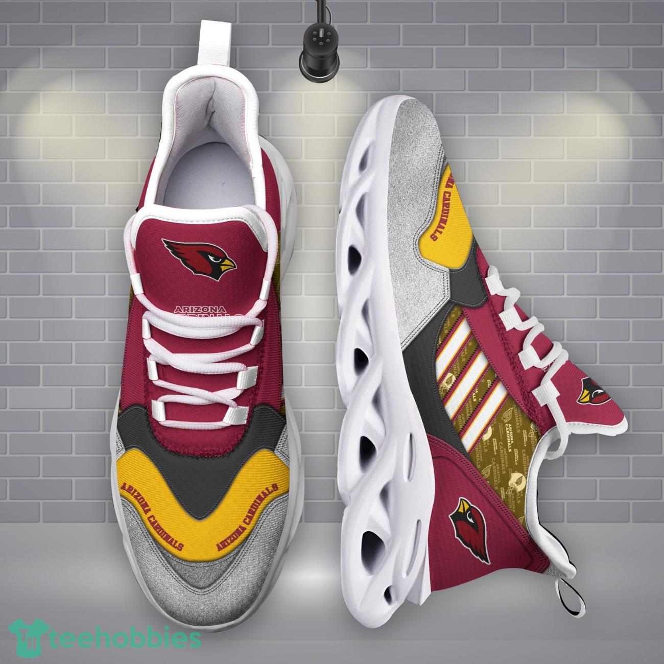 Arizona Cardinals NFL Logo Sport Team Max Soul Shoes Clunky Running Sneakers Product Photo 1