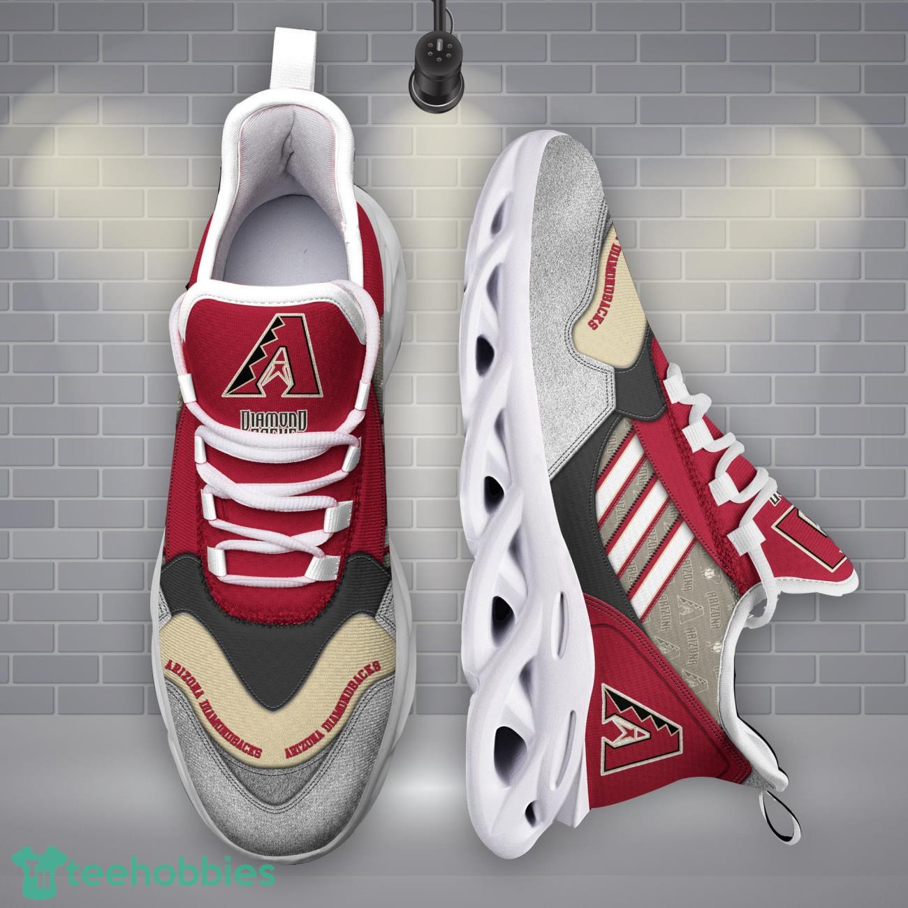 Arizona Diamondbacks MLB Logo Sport Team Max Soul Shoes Clunky Running Sneakers Product Photo 1
