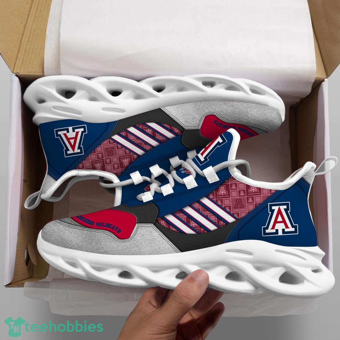 Arizona Wildcats NCAA3 Logo Sport Team Max Soul Shoes Clunky Running Sneakers Product Photo 2