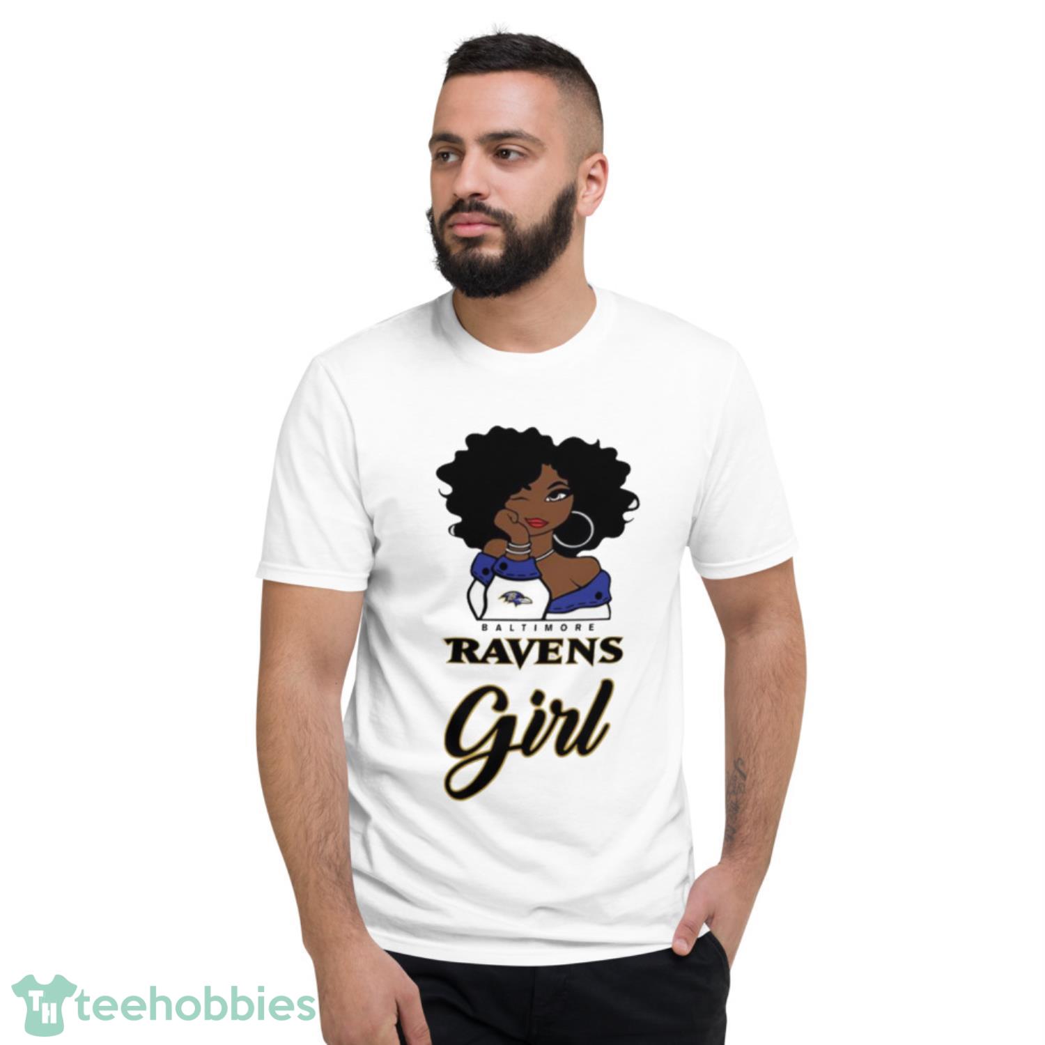 Baltimore Ravens Girl NFL T Shirt - Short Sleeve T-Shirt