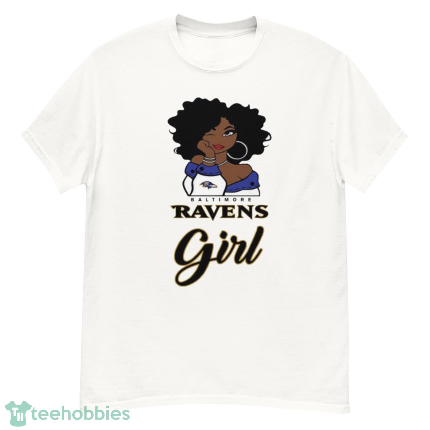 Baltimore Ravens Girl NFL T Shirt - G500 Men’s Classic T-Shirt