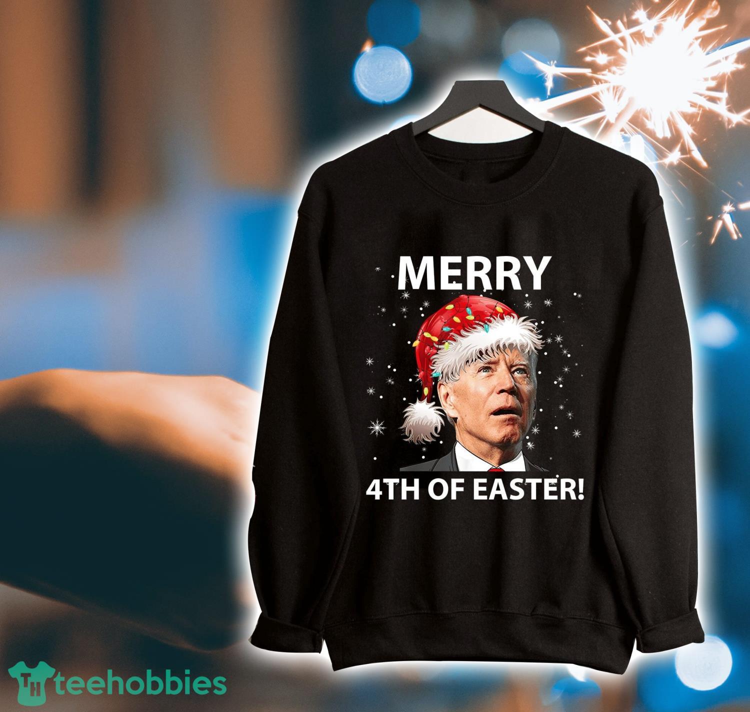Biden Merry 4th Of Easter Shirt Product Photo 1