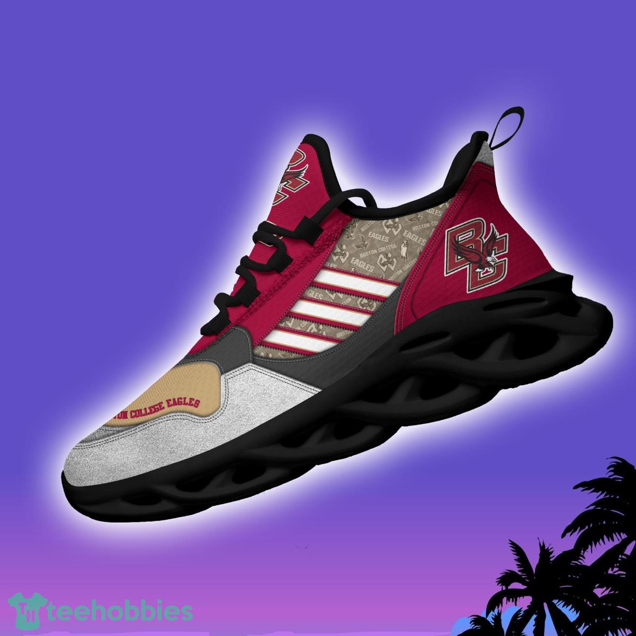 Boston College Eagles NCAA3 Logo Sport Team Max Soul Shoes Clunky Running Sneakers Product Photo 4 Boston College Eagles NCAA3 Logo Sport Team Max Soul Shoes Clunky Running Sneakers Product Photo 4