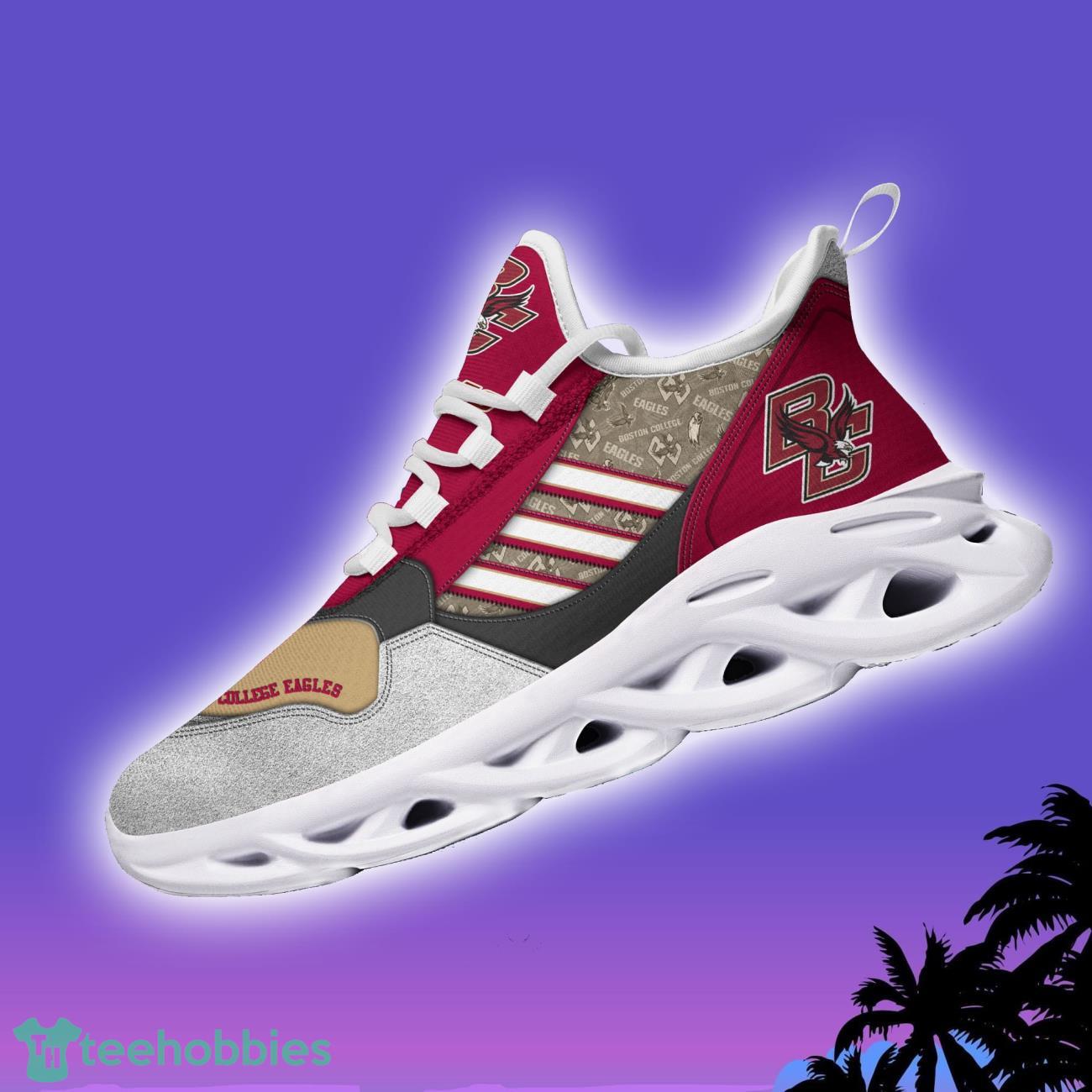 Boston College Eagles NCAA3 Logo Sport Team Max Soul Shoes Clunky Running Sneakers Product Photo 5 Boston College Eagles NCAA3 Logo Sport Team Max Soul Shoes Clunky Running Sneakers Product Photo 5