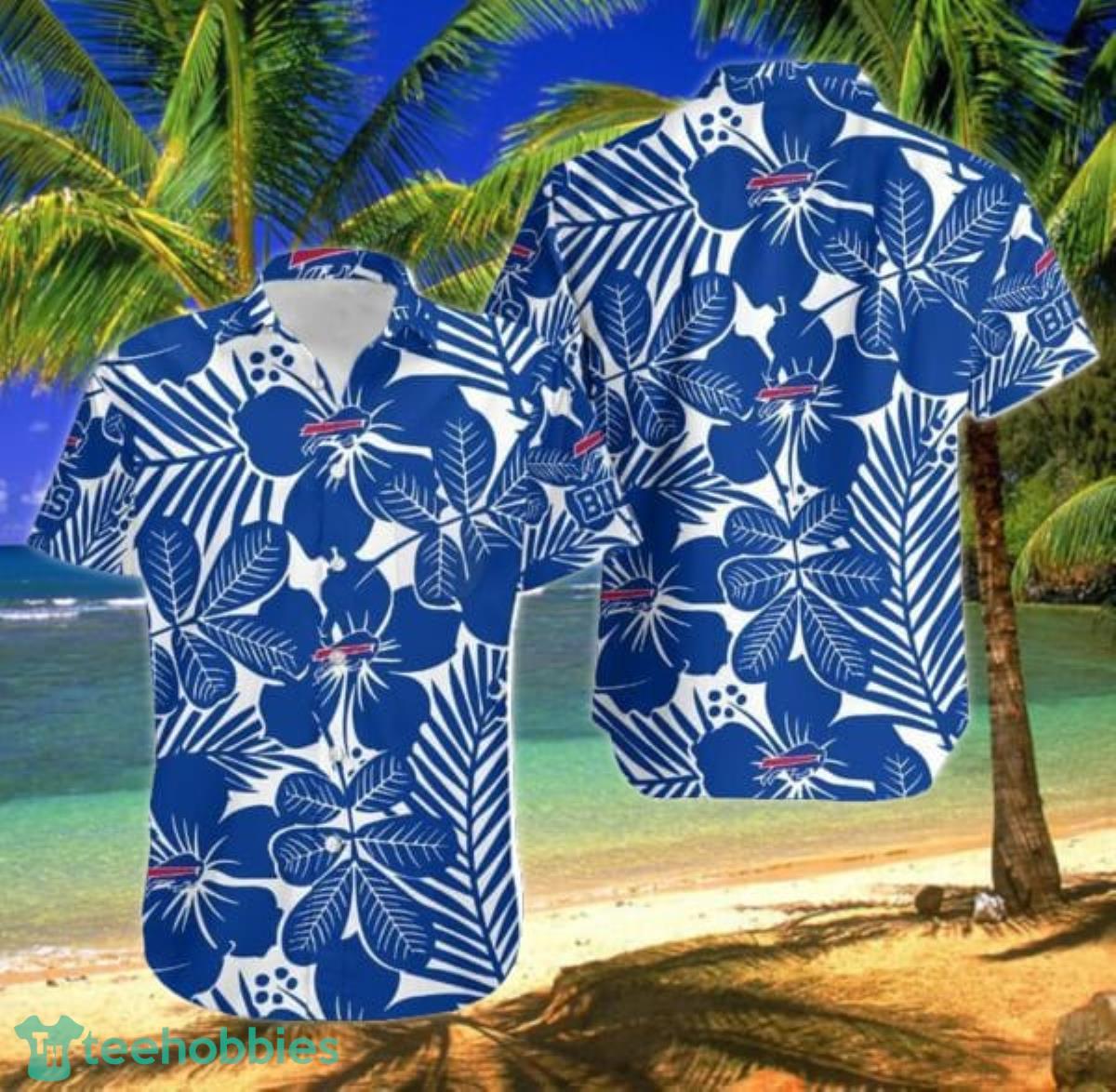 Buffalo Bills Flower Hawaii Shirt Best Gift Product Photo 1