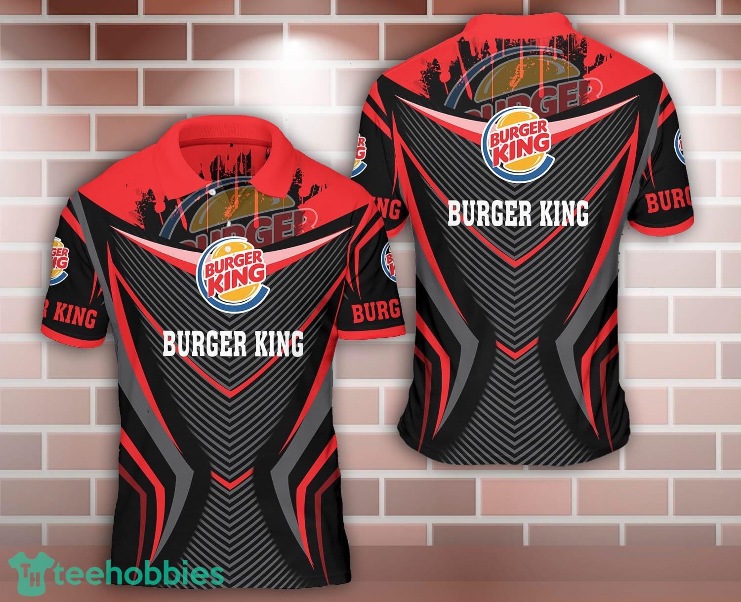 burger king 3D Sport Polo Shirt Nice Gift Product Photo 1