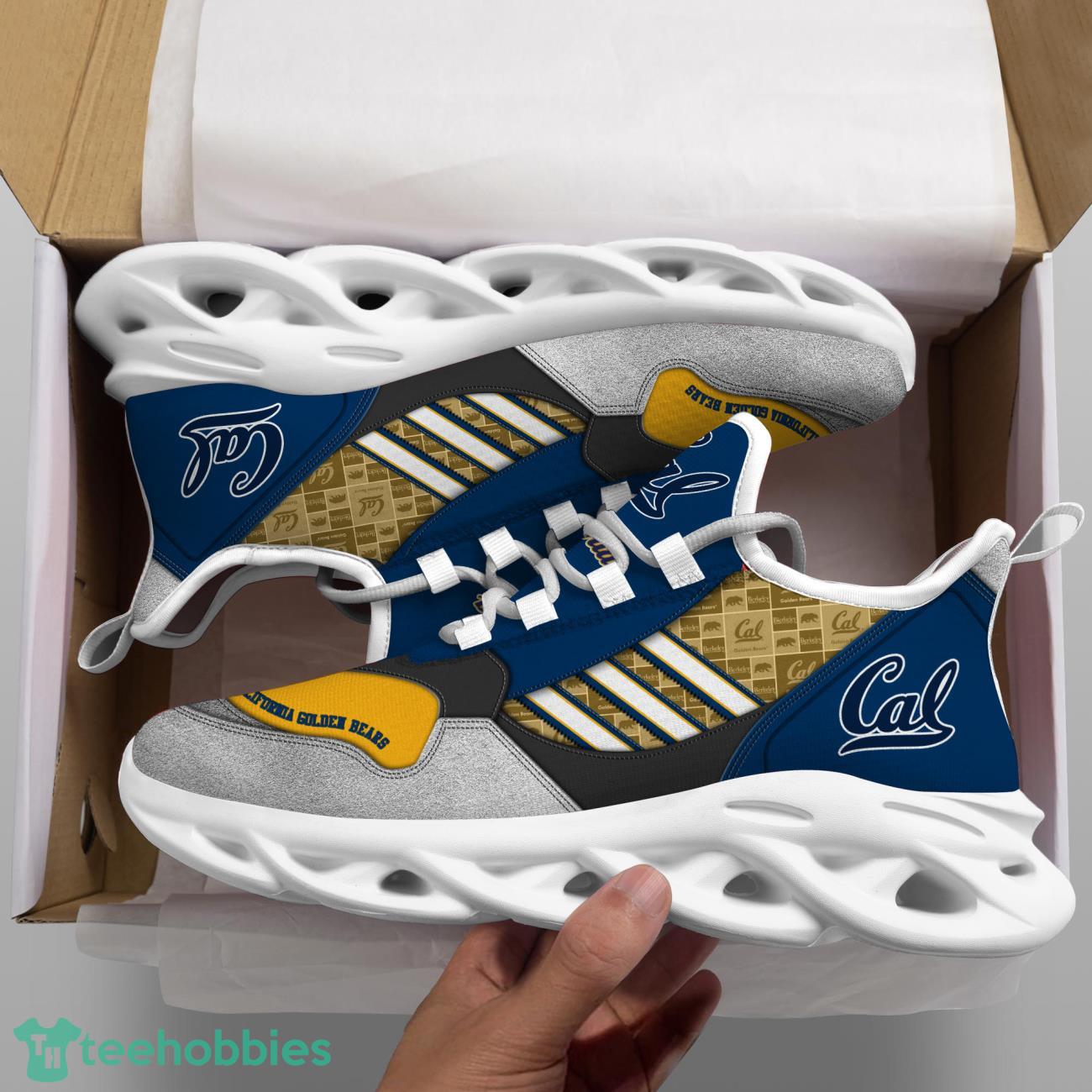 California Golden Bears NCAA3 Logo Sport Team Max Soul Shoes Clunky Running Sneakers Product Photo 2