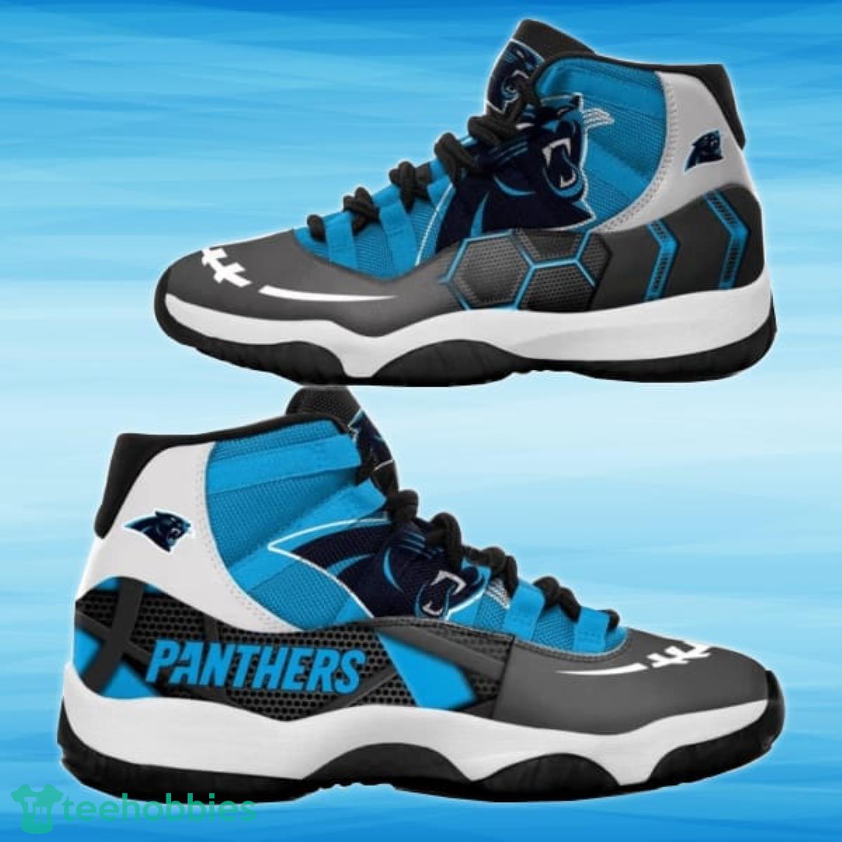 Carolina Panthers New NFL Air Jordan 11 Sneaker Product Photo 1