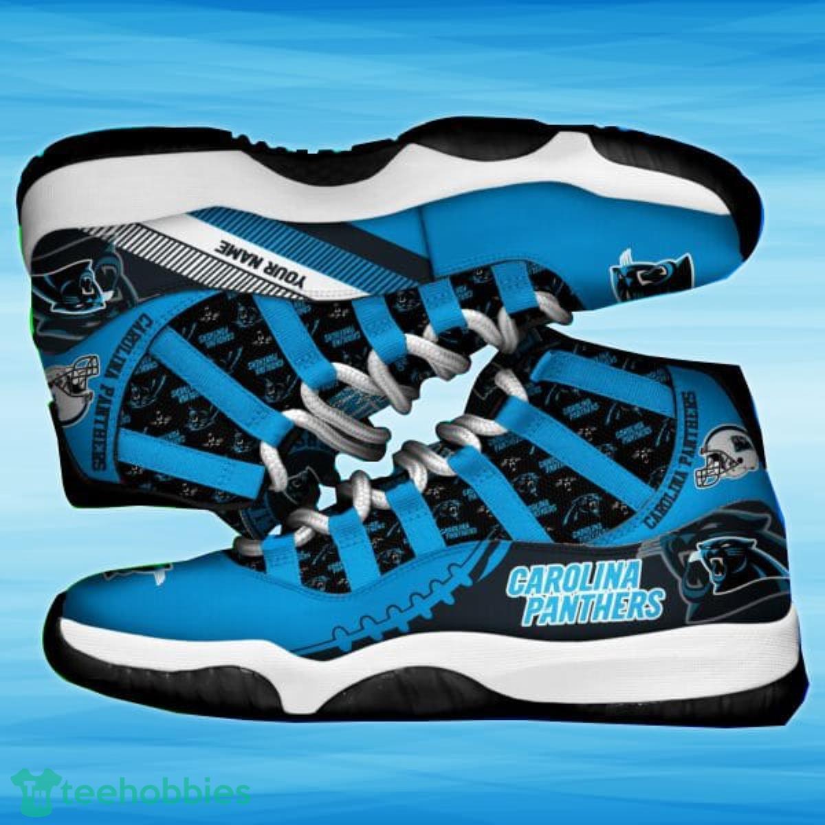 Carolina Panthers NFL Air Jordan 11 Sneaker Men Women Product Photo 1