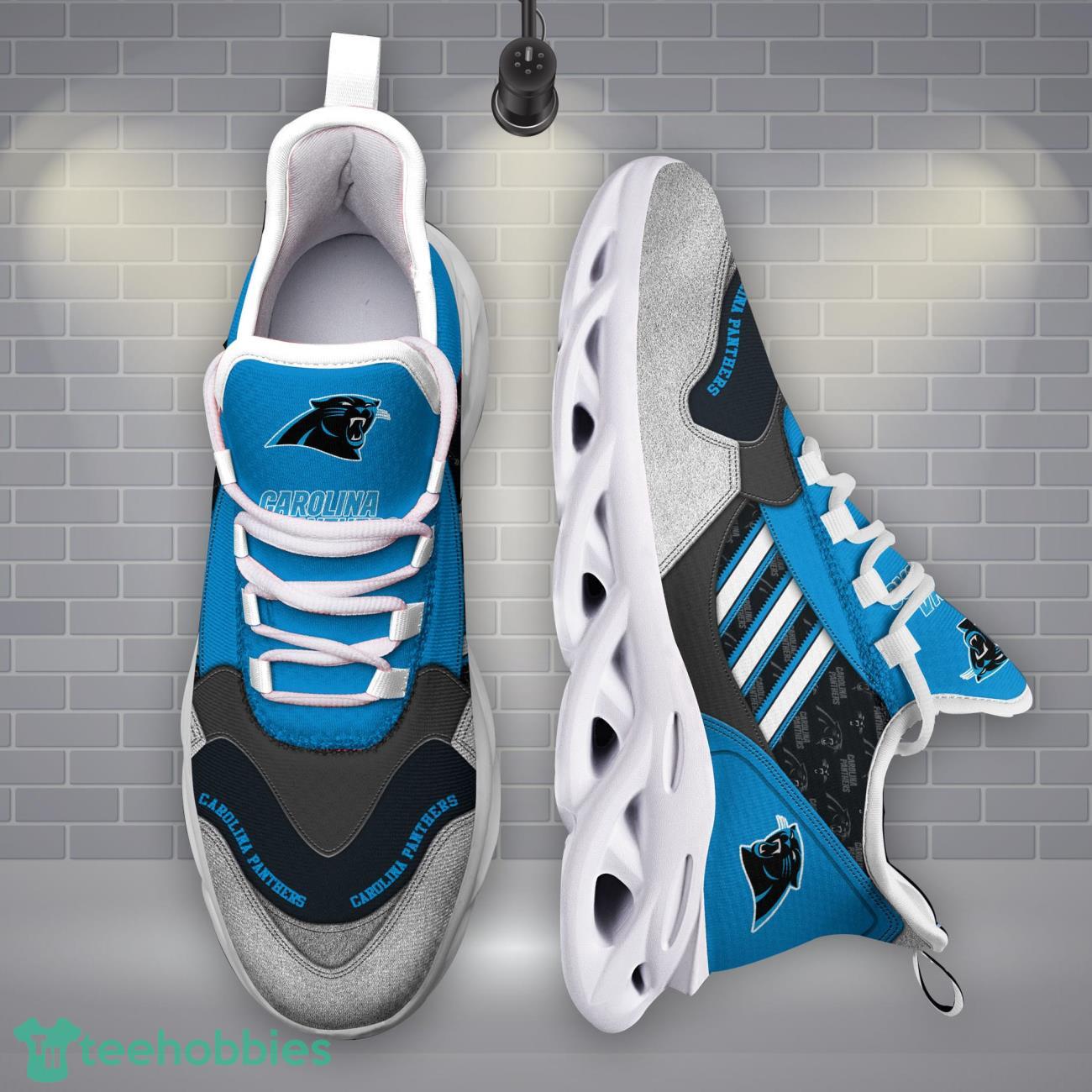 Carolina Panthers NFL Logo Sport Team Max Soul Shoes Clunky Running Sneakers Product Photo 1