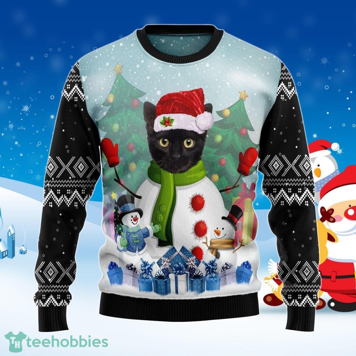 Rare Mens / Womens Ugly Holiday / Christmas Sweater - Cat Lovers - Medium /  M