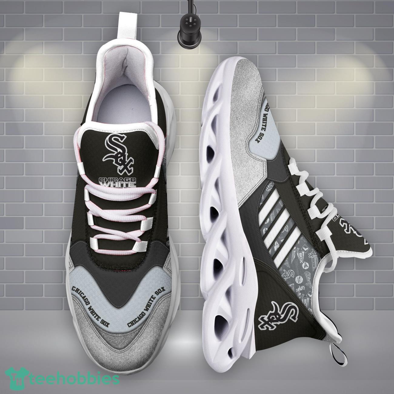 Chicago White Sox MLB Logo Sport Team Max Soul Shoes Clunky Running Sneakers Product Photo 1