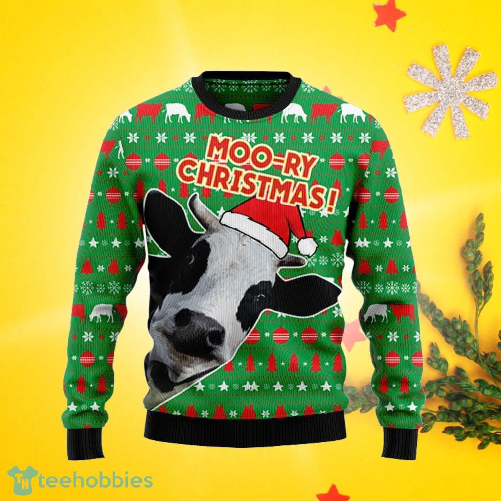 Cow hot sale holiday sweater