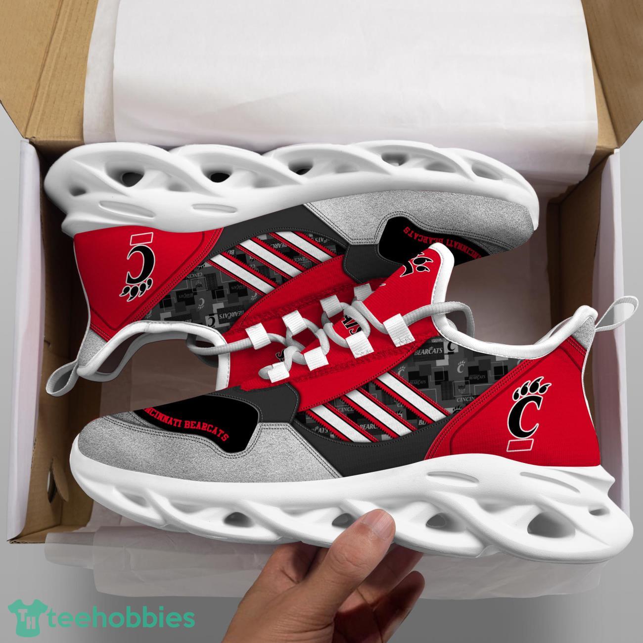 Cincinnati Bearcats NCAA3 Logo Sport Team Max Soul Shoes Clunky Running Sneakers Product Photo 2