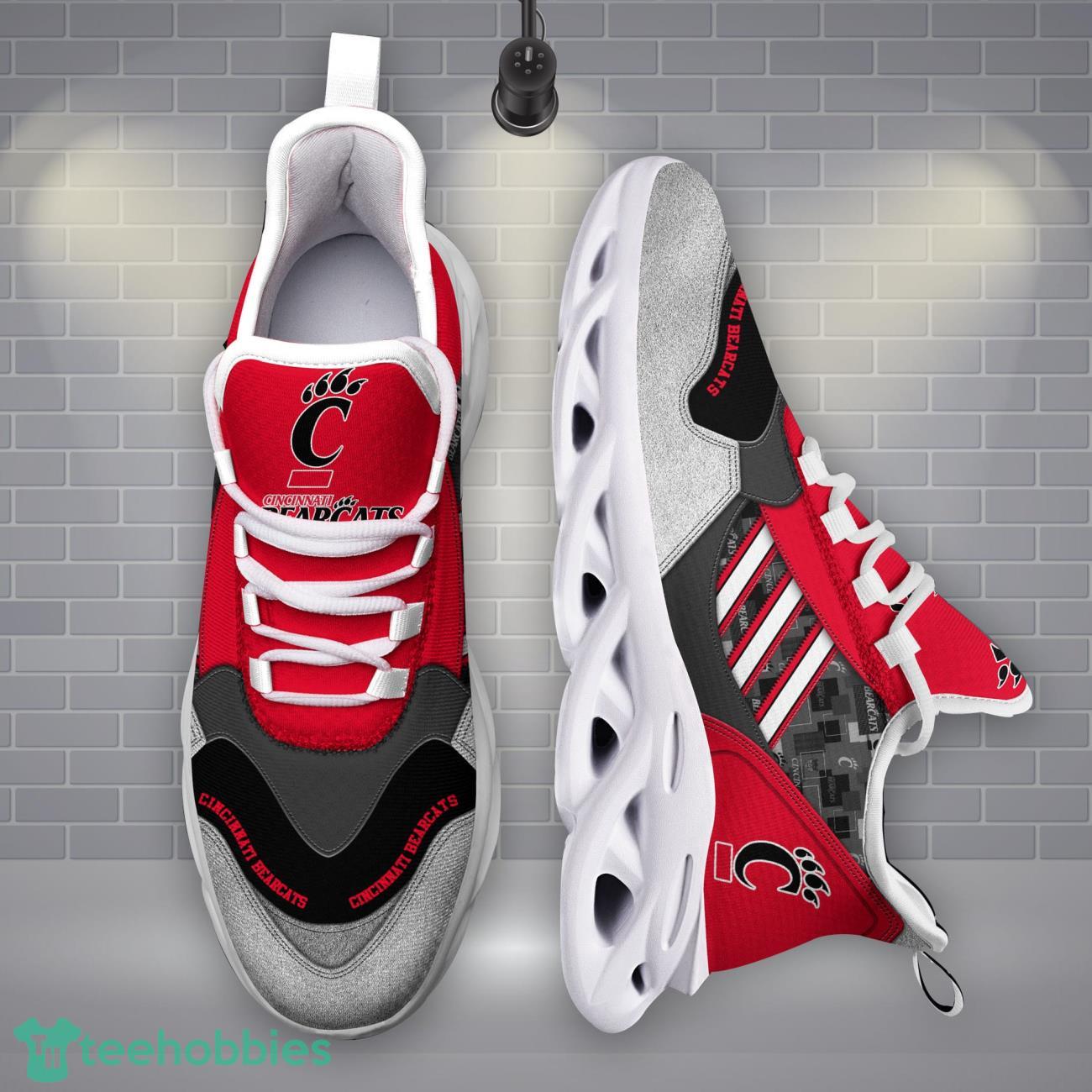 Cincinnati Bearcats NCAA3 Logo Sport Team Max Soul Shoes Clunky Running Sneakers Product Photo 1