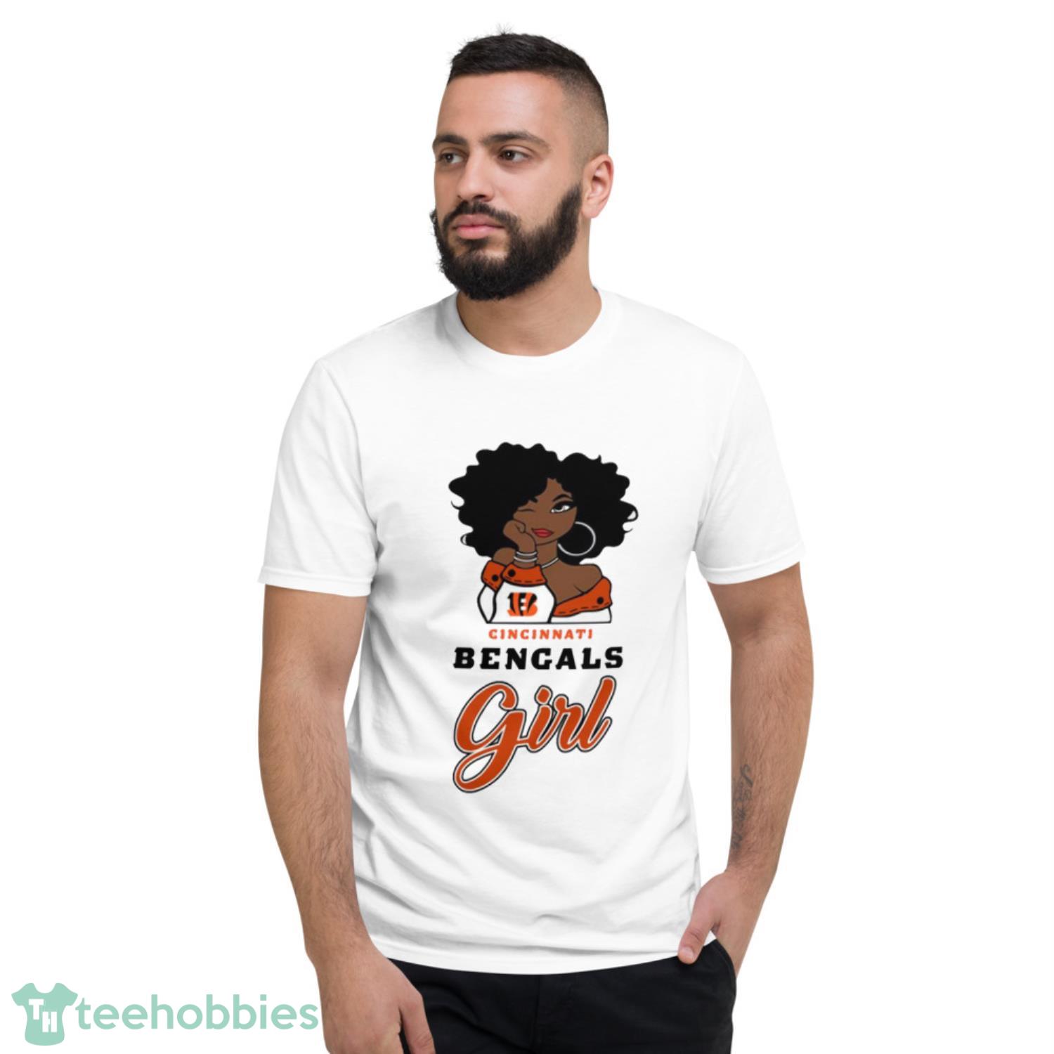 Cincinnati Bengals Girl NFL T Shirt - Short Sleeve T-Shirt