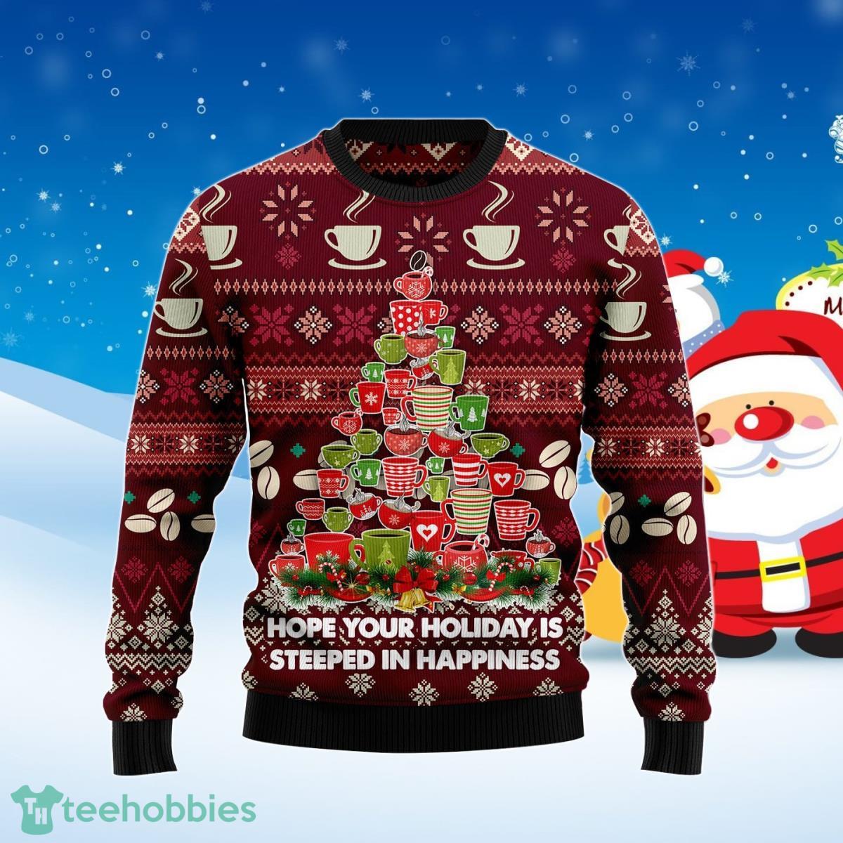 Coffee Christmas Ugly Christmas Sweater Best Gift For Men And Women Product Photo 1