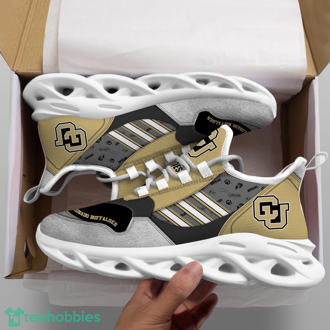 Colorado Buffaloes NCAA3 Logo Sport Team Max Soul Shoes Clunky Running Sneakers Product Photo 2