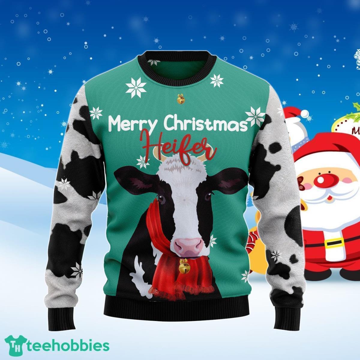 Cow Ugly Christmas Sweater Best Gift For Men And Women Product Photo 1