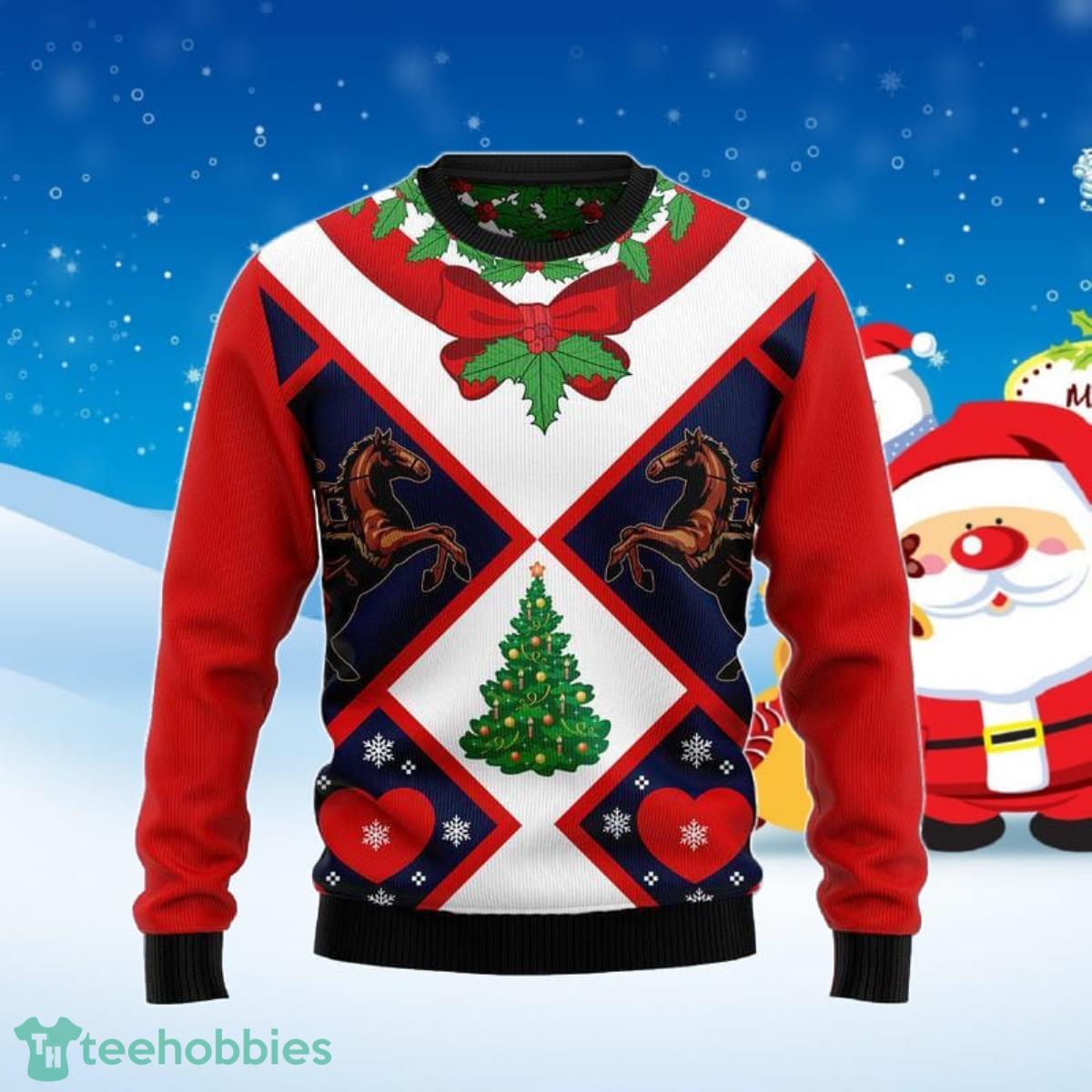 Cowboy Ugly Christmas Sweater Best Gift For Men And Women Product Photo 1