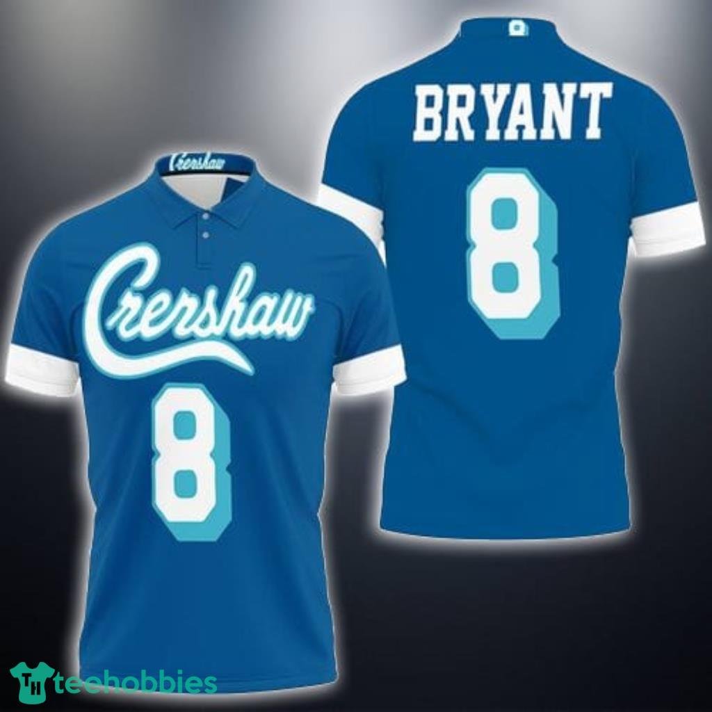 Crenshaw Inspired Kobe Bryant 8 Polo Shirt