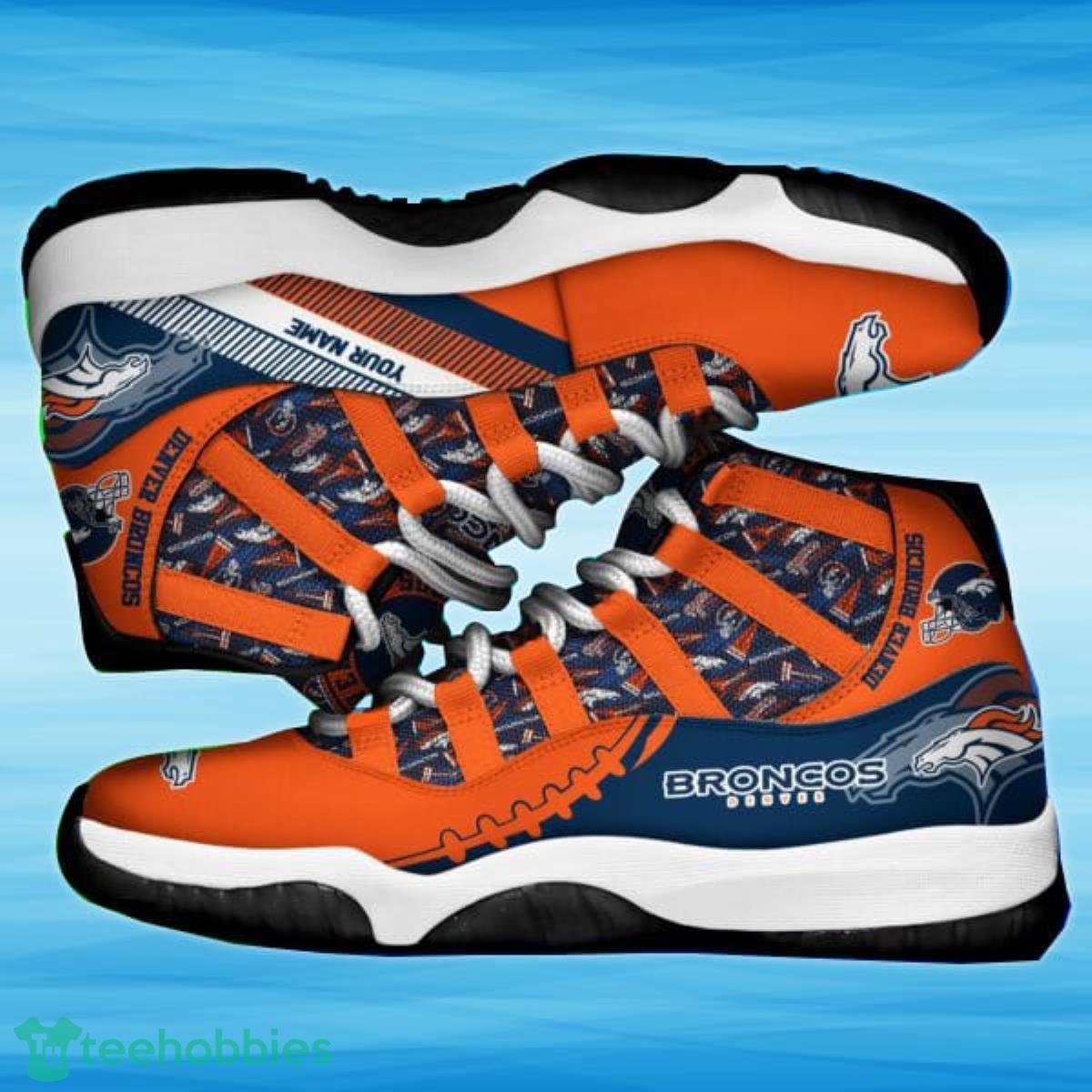 Denver Broncos NFL Air JD11 Sneaker Product Photo 1