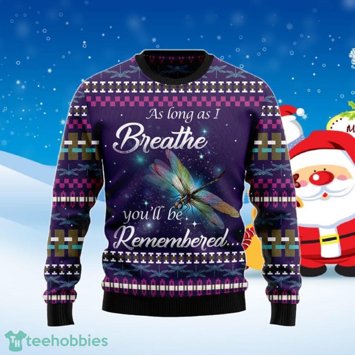 Dragonfly Angel Ugly Christmas Sweater Best Gift For Men And Women Product Photo 1