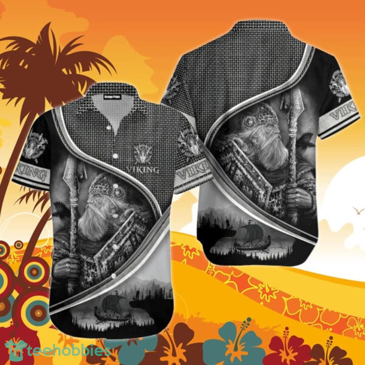 Drakkar of Viking Hawaiian Shirt For Men And Women Product Photo 1
