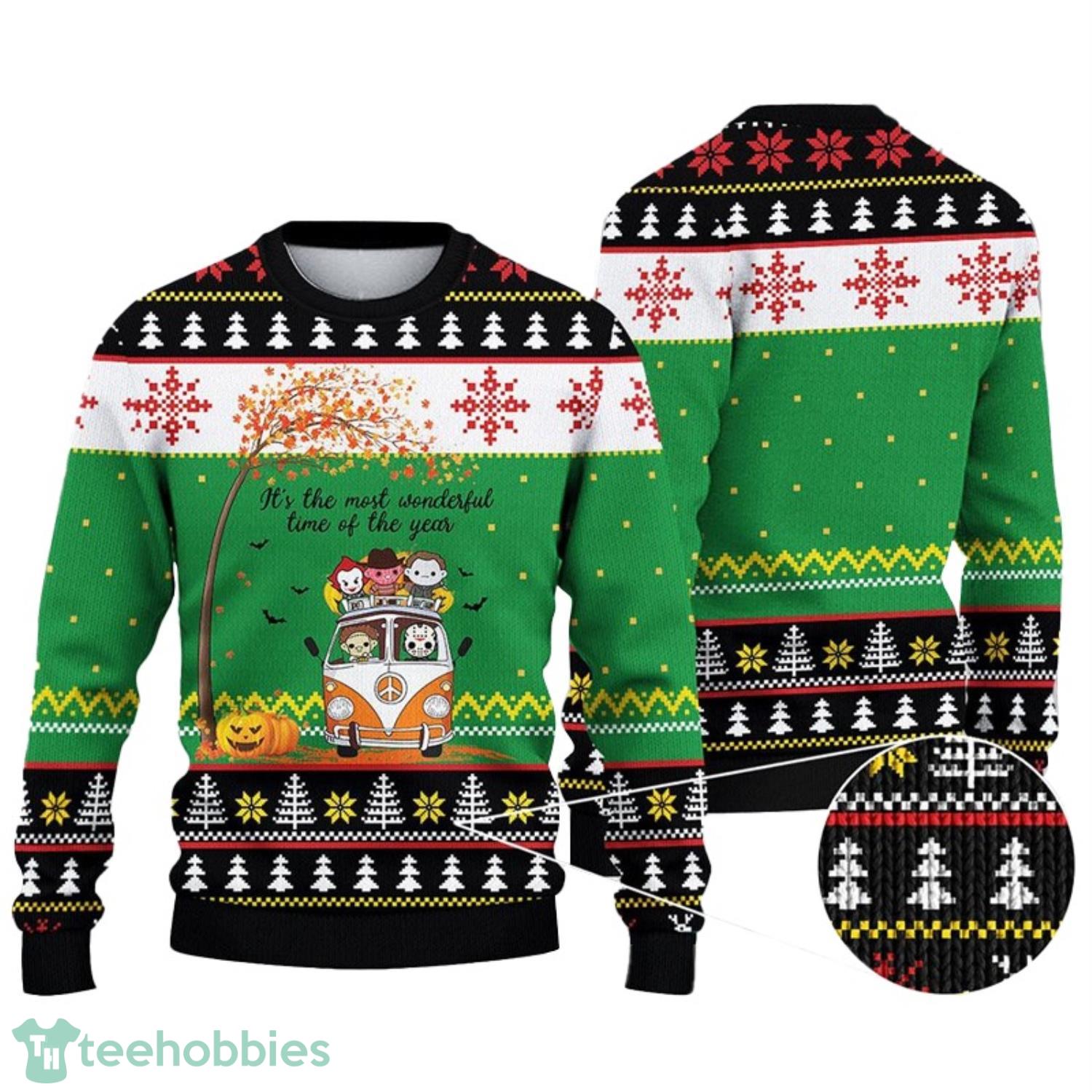 Friends Characters Halloween Ugly Sweater Christmas Gift For Men And Women Product Photo 1