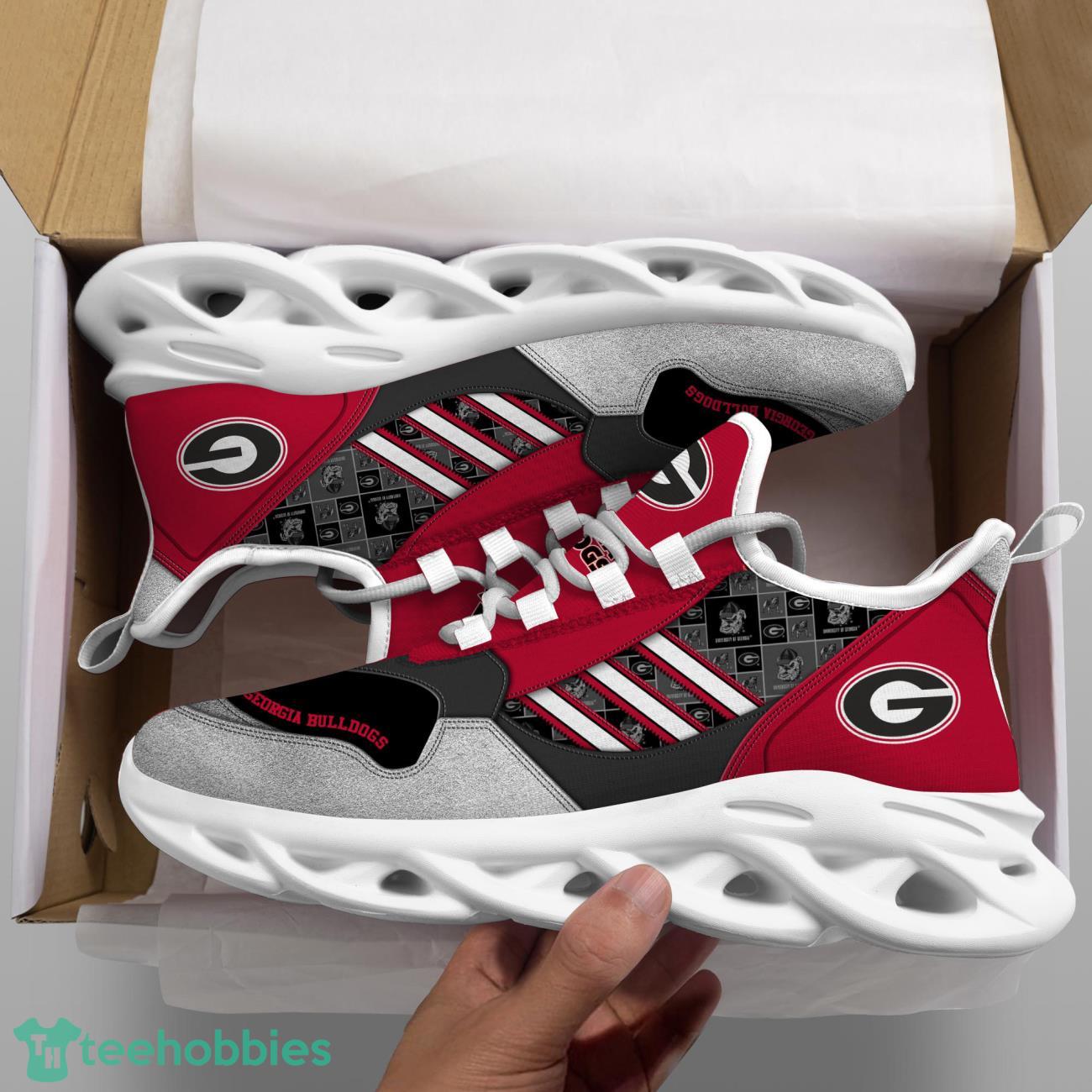 Georgia Bulldogs NCAA1 Logo Sport Team Max Soul Shoes Clunky Running Sneakers Product Photo 2