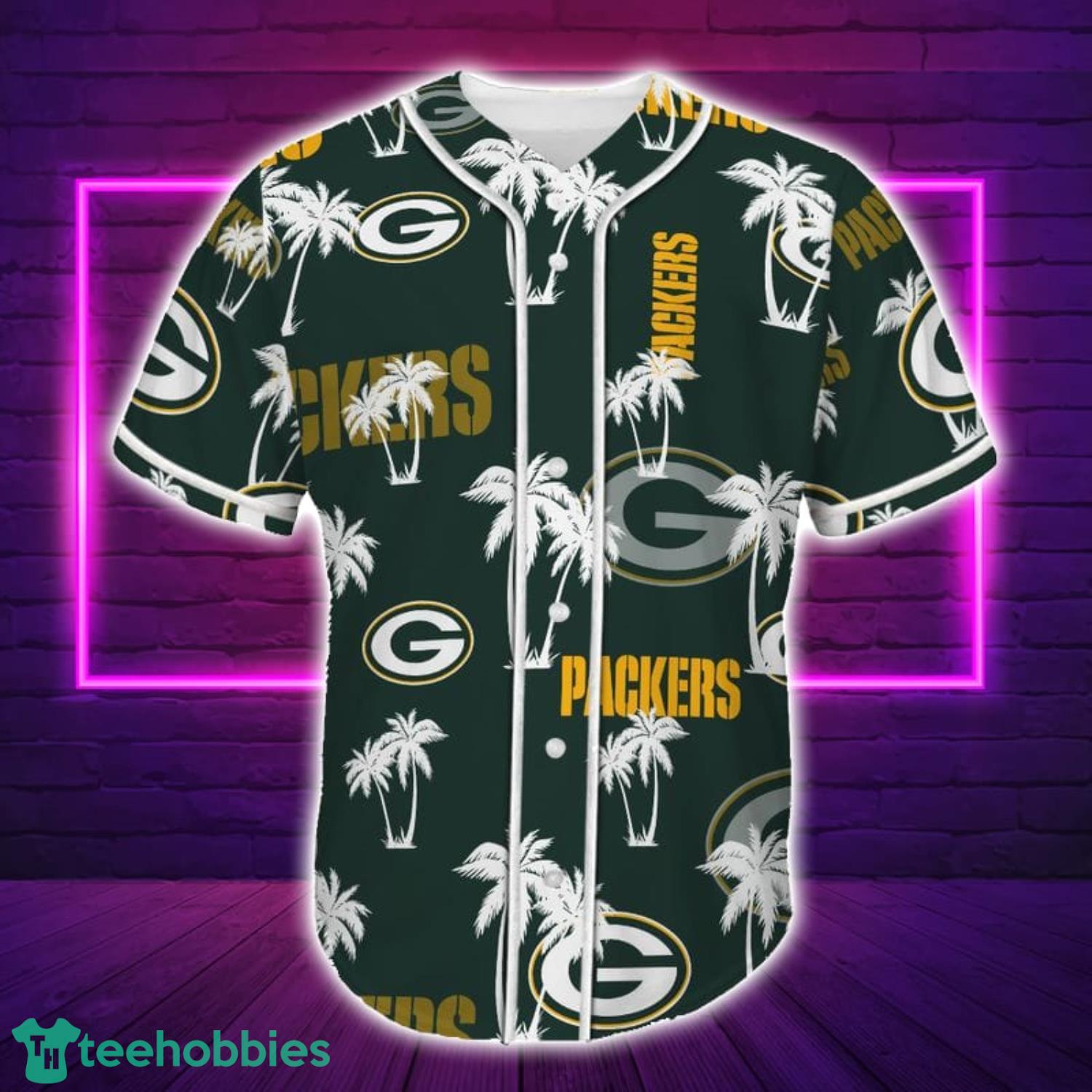 Green Bay Packers Vintage Pattern Hawaiian Shirt For Men And Women