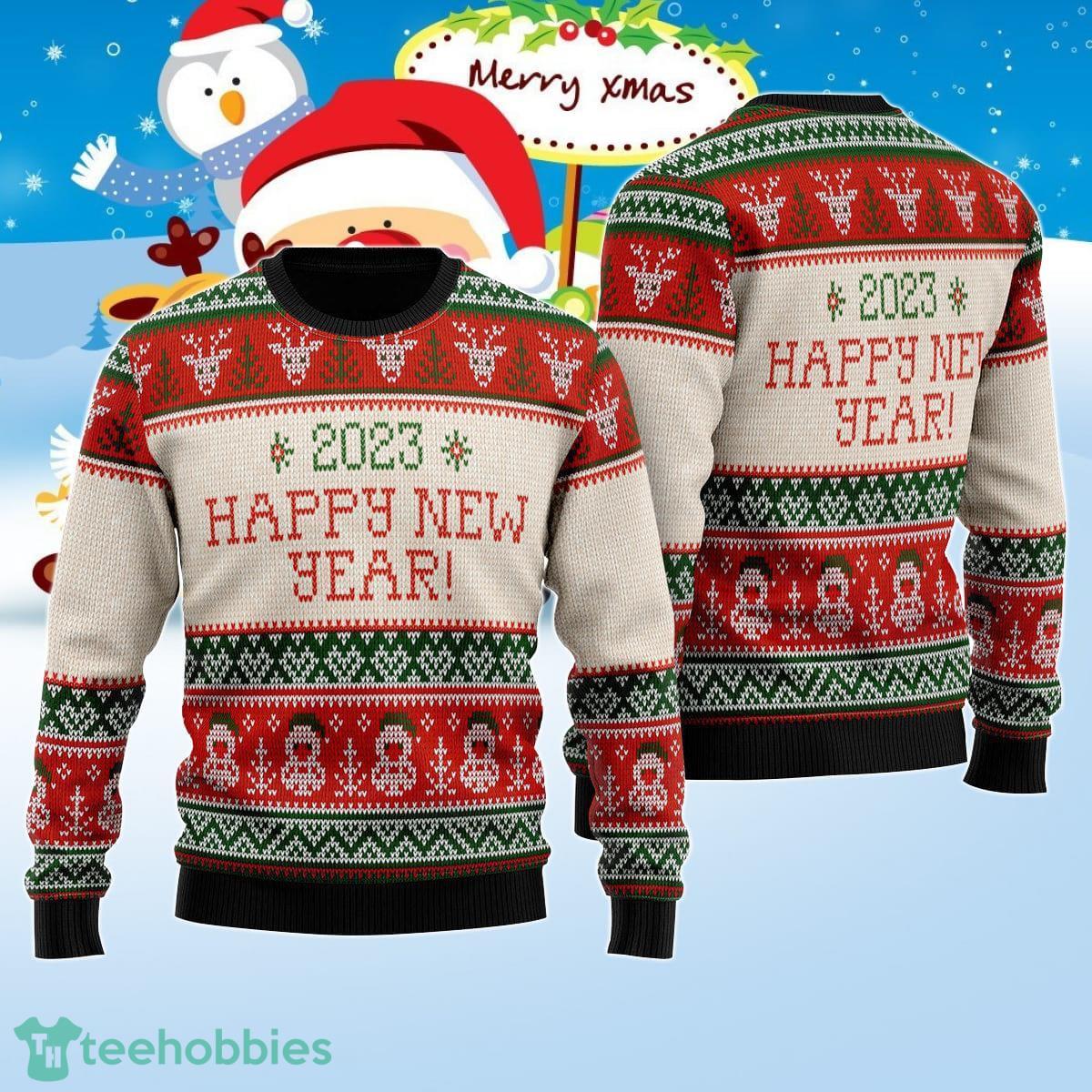 Happy Holiday Pattern Ugly Christmas Sweater Best Gift For Men And Women Product Photo 1 Happy Holiday Pattern Ugly Christmas Sweater Best Gift For Men And Women Product Photo 1