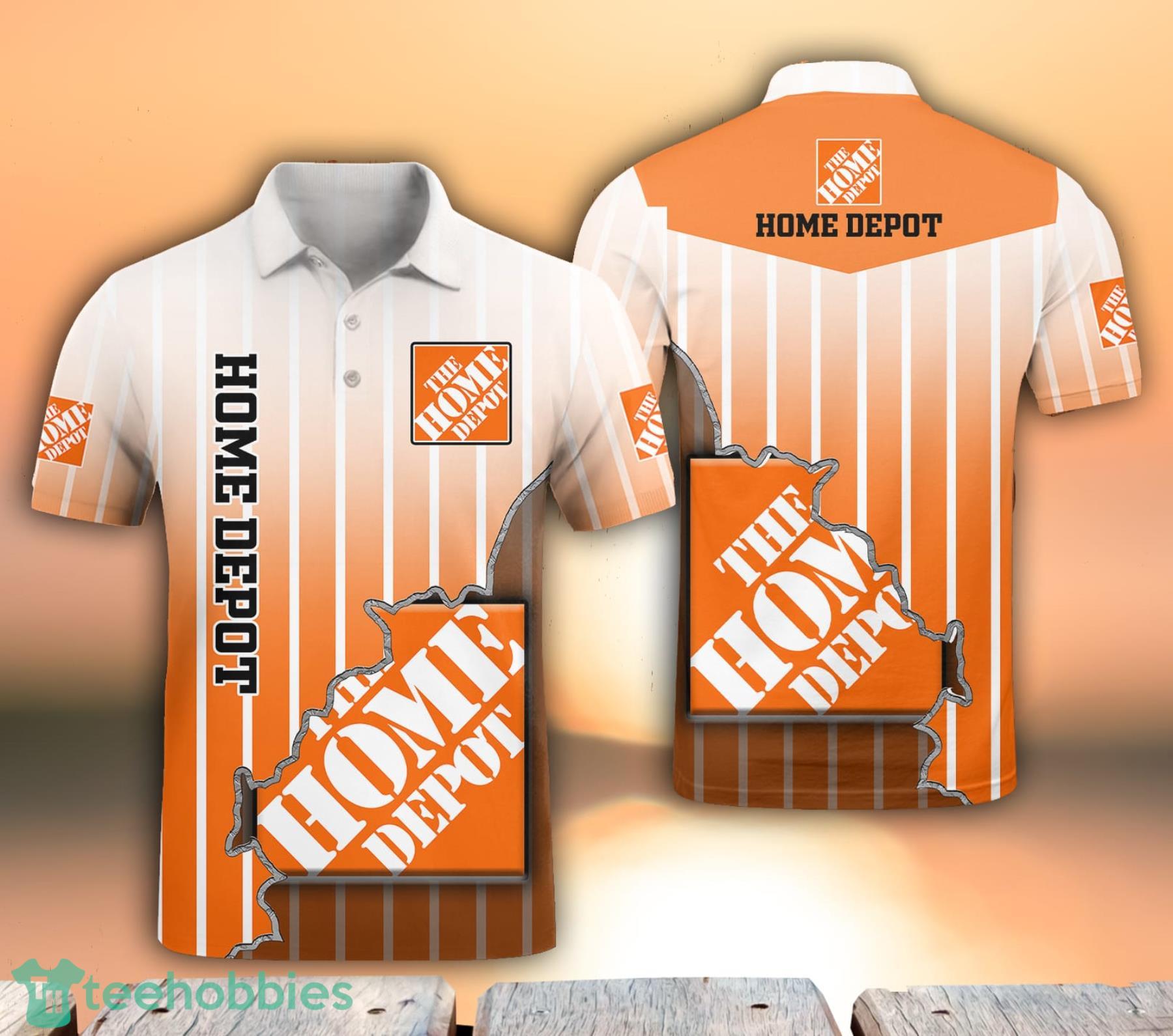 Home Depot 3D Sport Gift Polo Shirt Product Photo 1