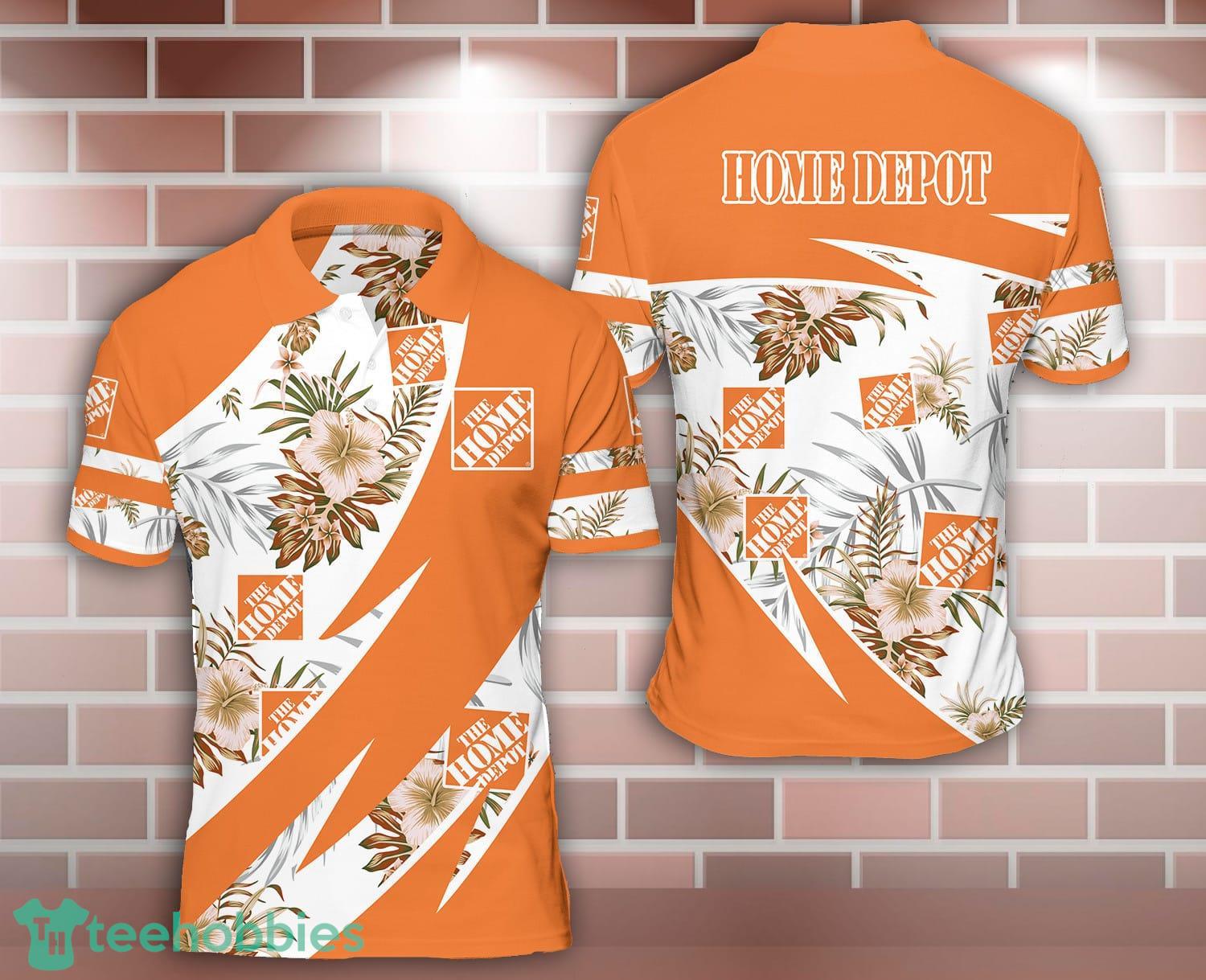 home depot 3D Sport Polo Shirt Nice Gift Tropical Style Product Photo 1