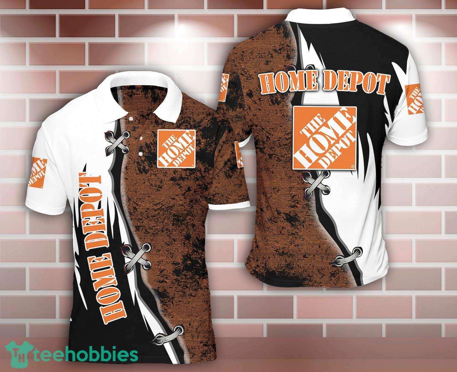 home depot All Over Printed 3D Polo Shirt For Sport Lover Product Photo 1