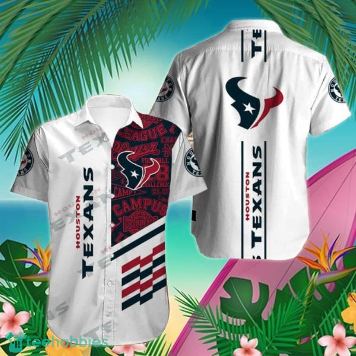 Houston Texans NFL Hawaiian Shirt Style Gift For Fans Product Photo 1