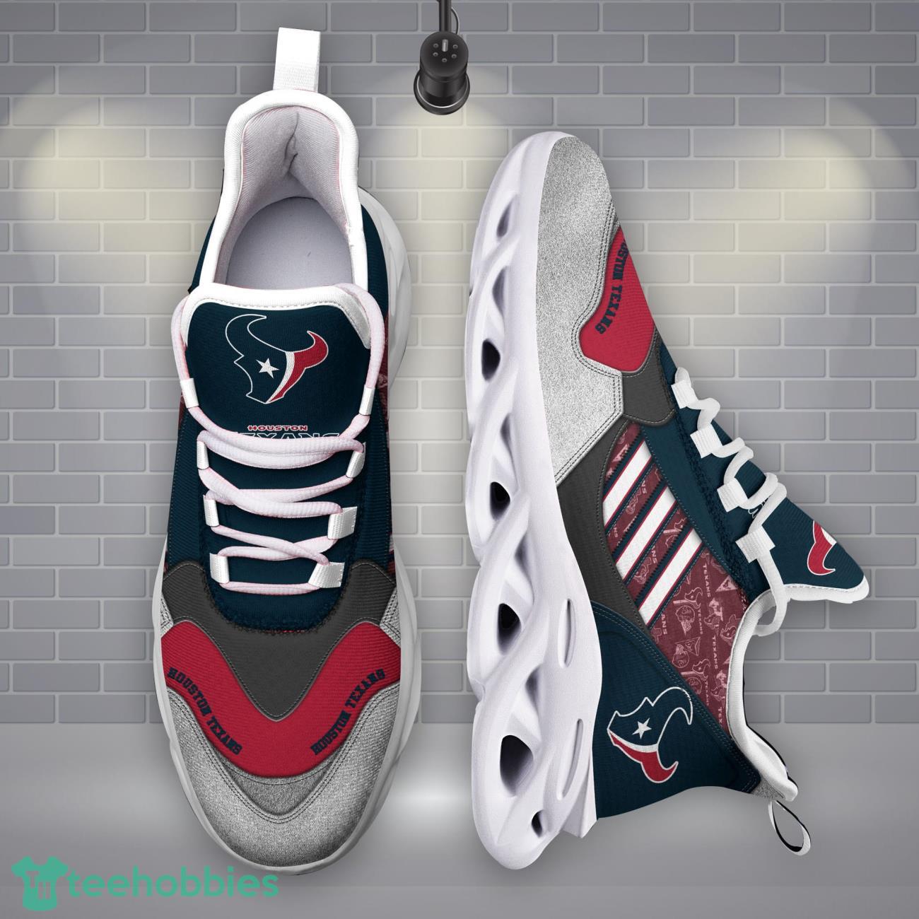 Houston Texans NFL Logo Sport Team Max Soul Shoes Clunky Running Sneakers Product Photo 1