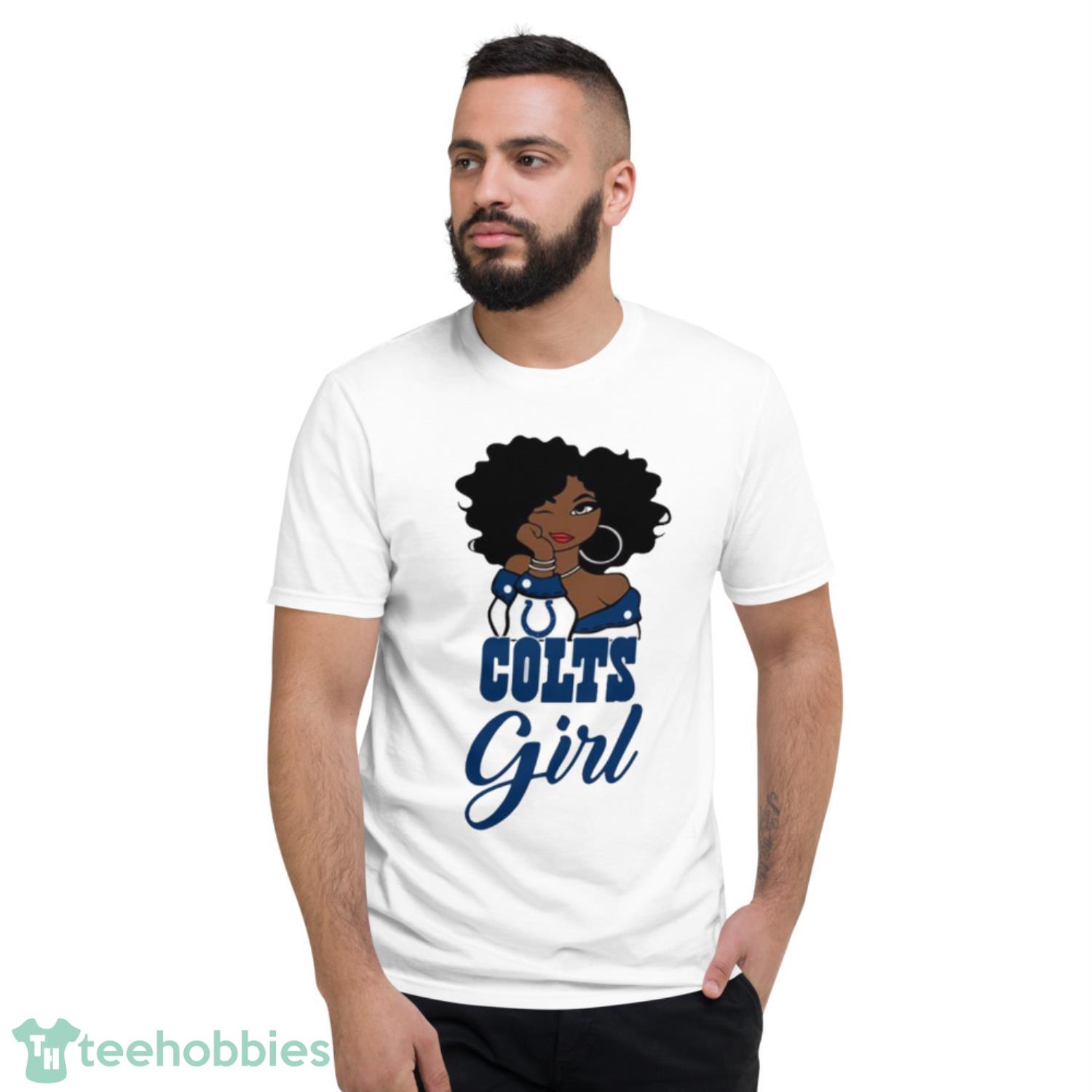 Indianapolis Colts Girl NFL T Shirt - Short Sleeve T-Shirt