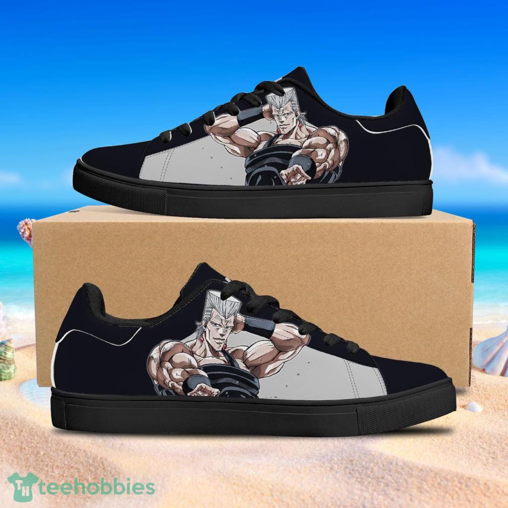 Jojo's Bizarre Adventure Jean Pierre Polnareff Skate Anime Shoes Gift For Men And Women image Jojo's Bizarre Adventure Jean Pierre Polnareff Skate Anime Shoes Gift For Men And Women Product Photo 1