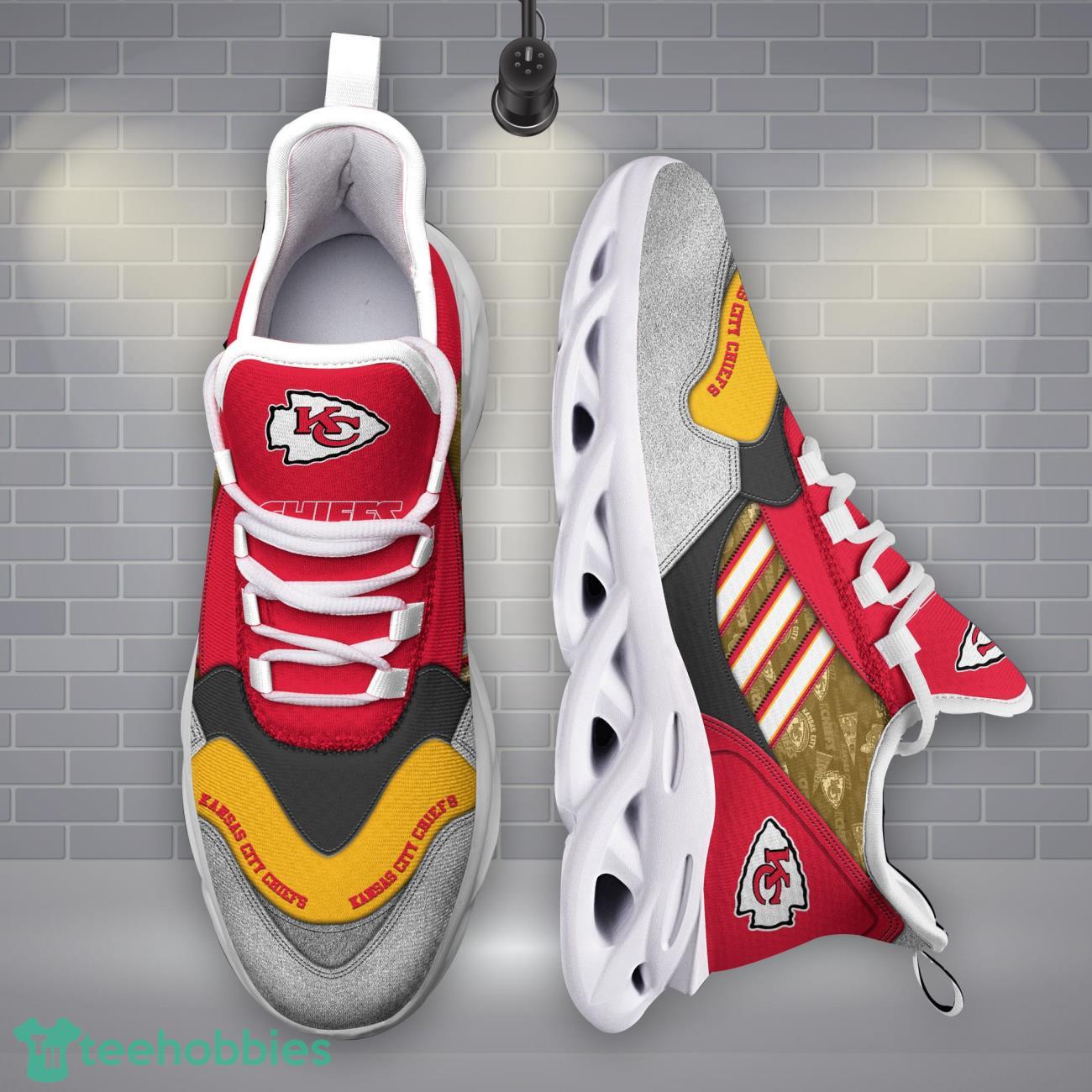 Kansas City Chiefs NFL Logo Sport Team Max Soul Shoes Clunky Running Sneakers Product Photo 1