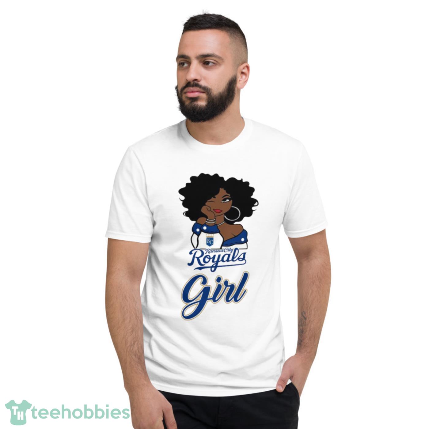 Kansas City Royalss Girl MLB T Shirt - Short Sleeve T-Shirt