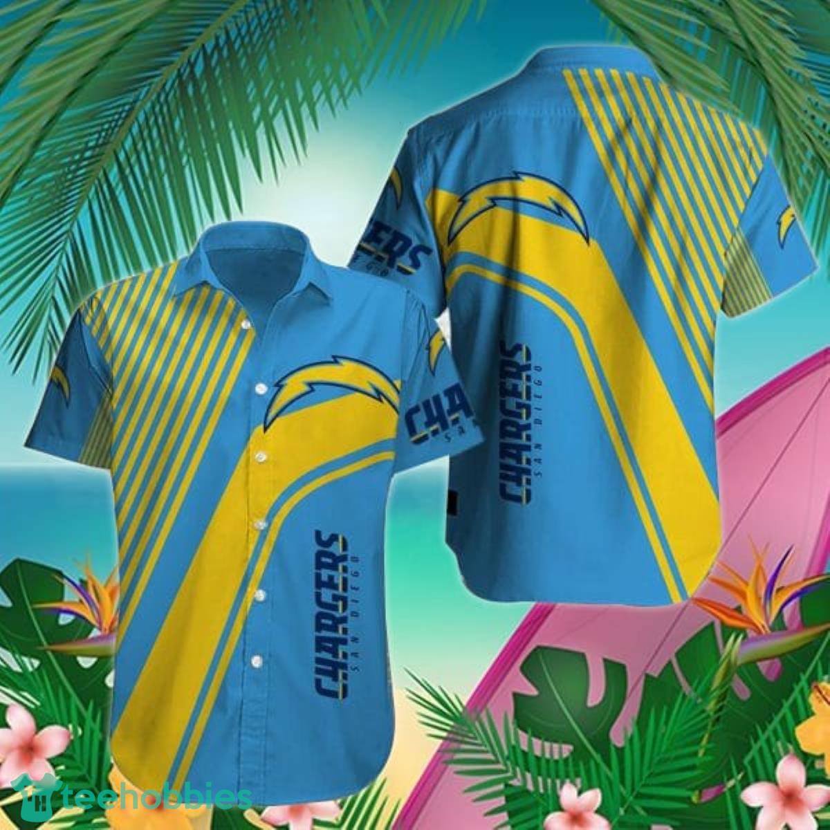 Los Angeles Chargers NFL Hawaiian Shirt Men Women Product Photo 1