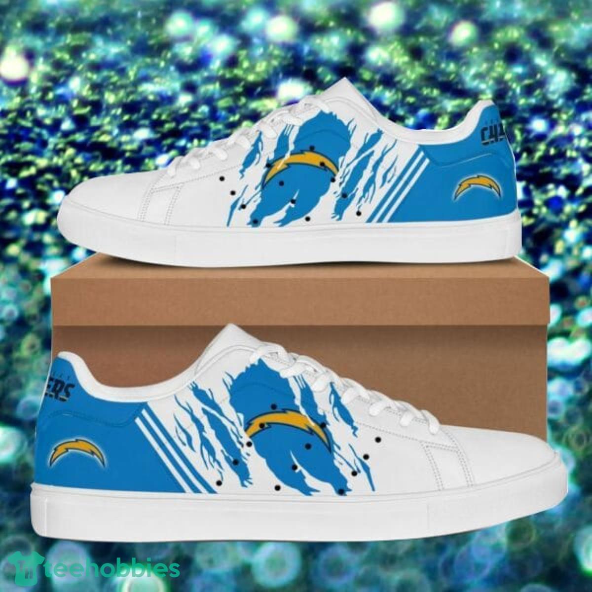 Los Angeles Chargers NFL Low Top Skate Shoes Men Women For Fans Product Photo 1