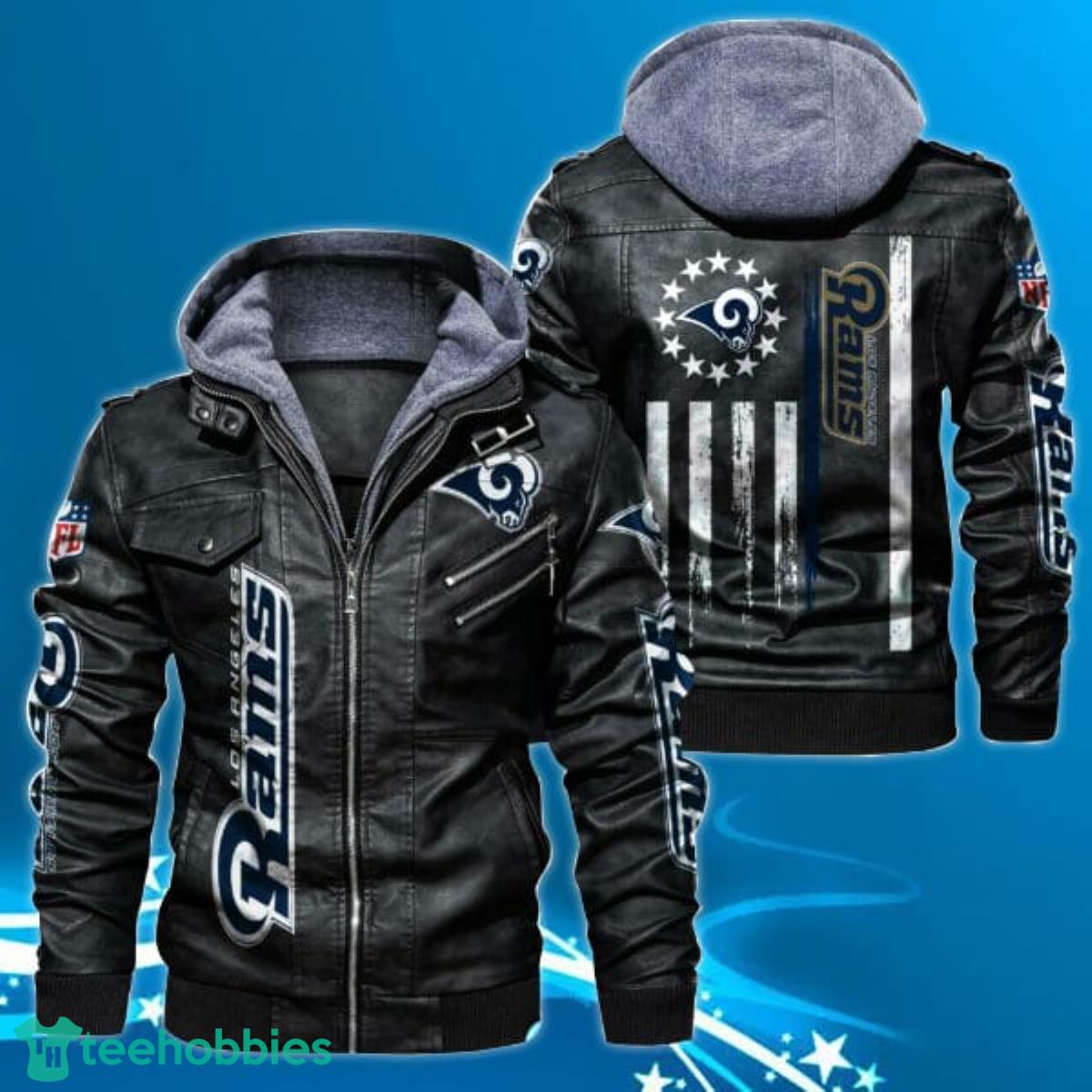 Los Angeles Rams NFL Leather Jacket For Men Best Gift Product Photo 1