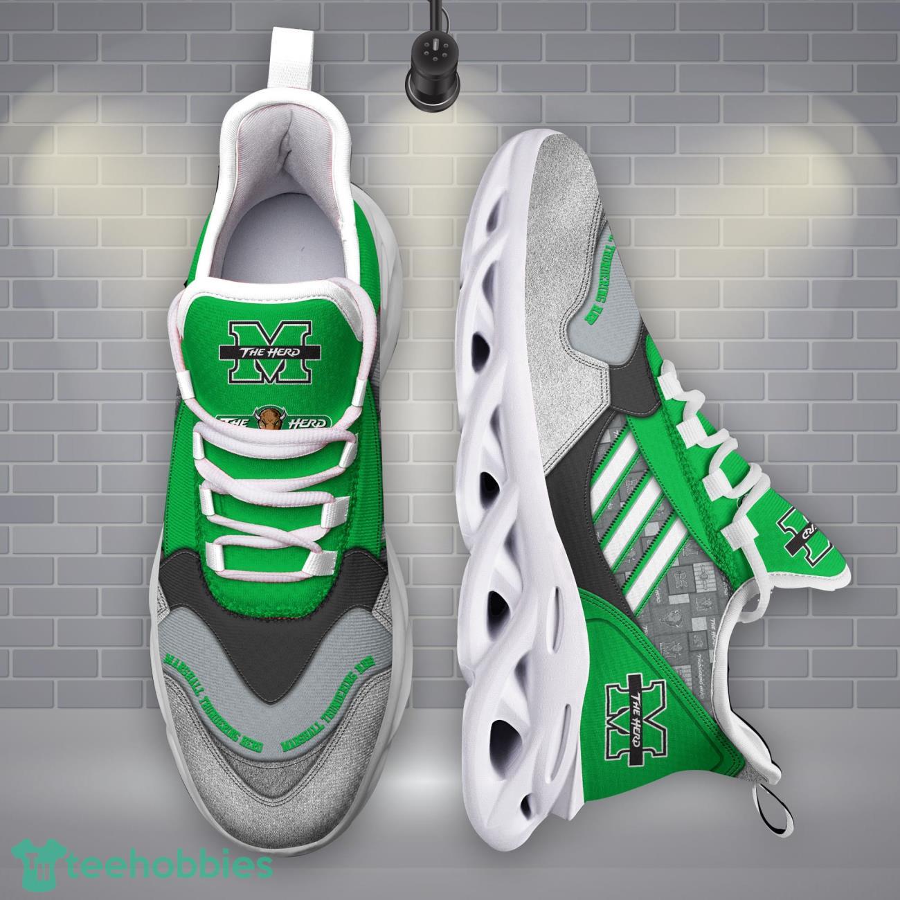Marshall Thundering Herd NCAA3 Logo Sport Team Max Soul Shoes Clunky Running Sneakers Product Photo 1