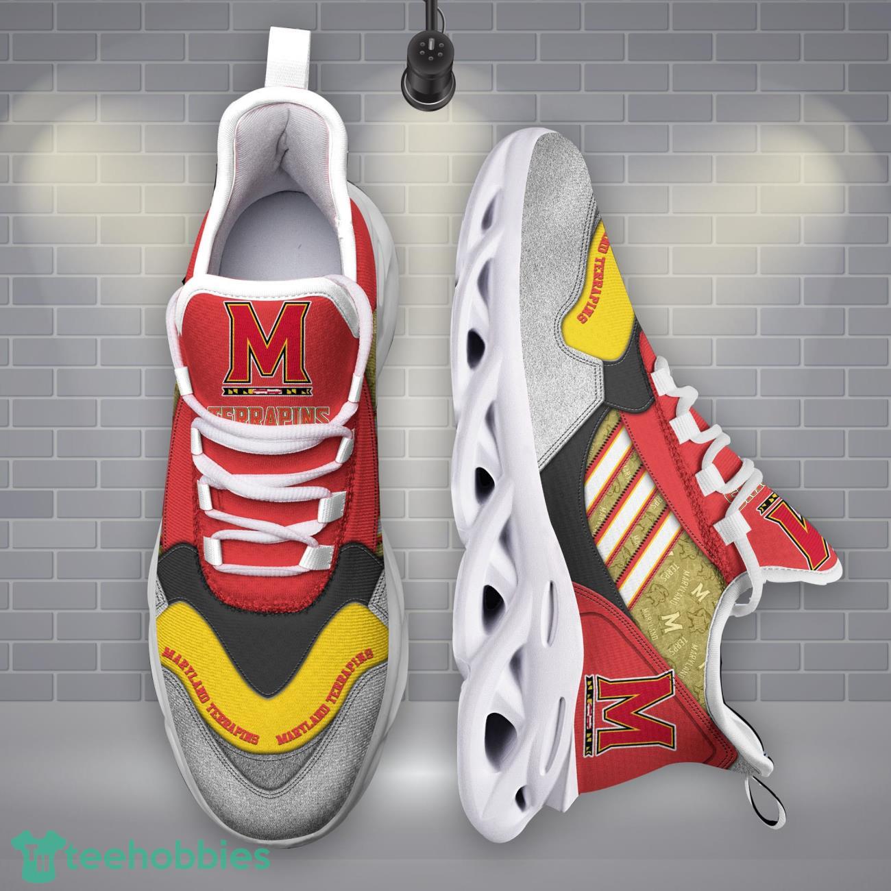 Maryland Terrapins NCAA3 Logo Sport Team Max Soul Shoes Clunky Running Sneakers Product Photo 1