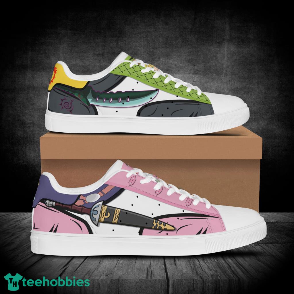 Meliodas X Elizabeth Liones Seven Deadly Sins Skate Shoes Gift For Men And Women Product Photo 1 Meliodas X Elizabeth Liones Seven Deadly Sins Skate Shoes Gift For Men And Women Product Photo 1