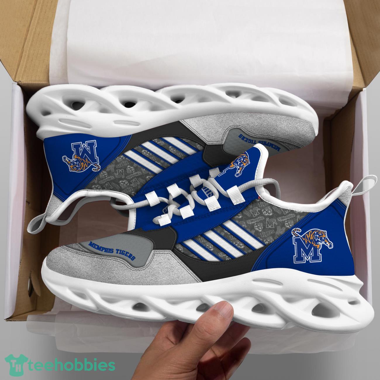 Memphis Tigers NCAA1 Logo Sport Team Max Soul Shoes Clunky Running Sneakers Product Photo 2